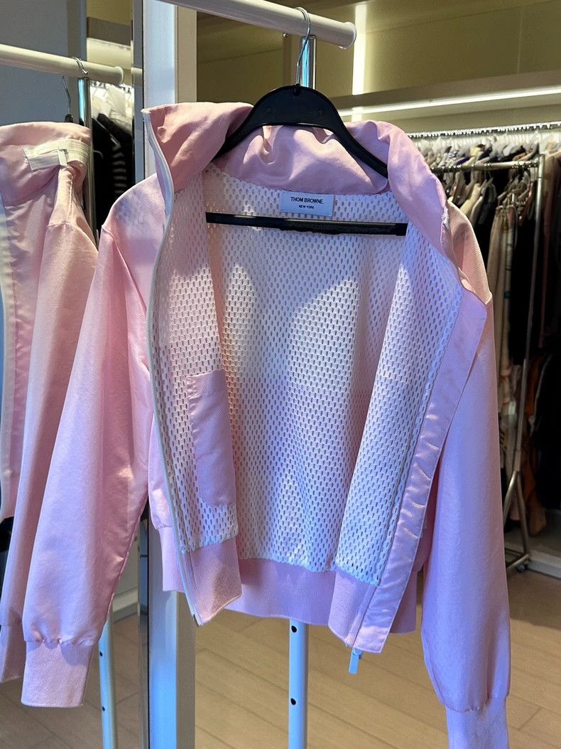 Thom Browne Thom Browne Pink hoodie casual jacket Size S / US 4 / IT 40 - 7 Thumbnail