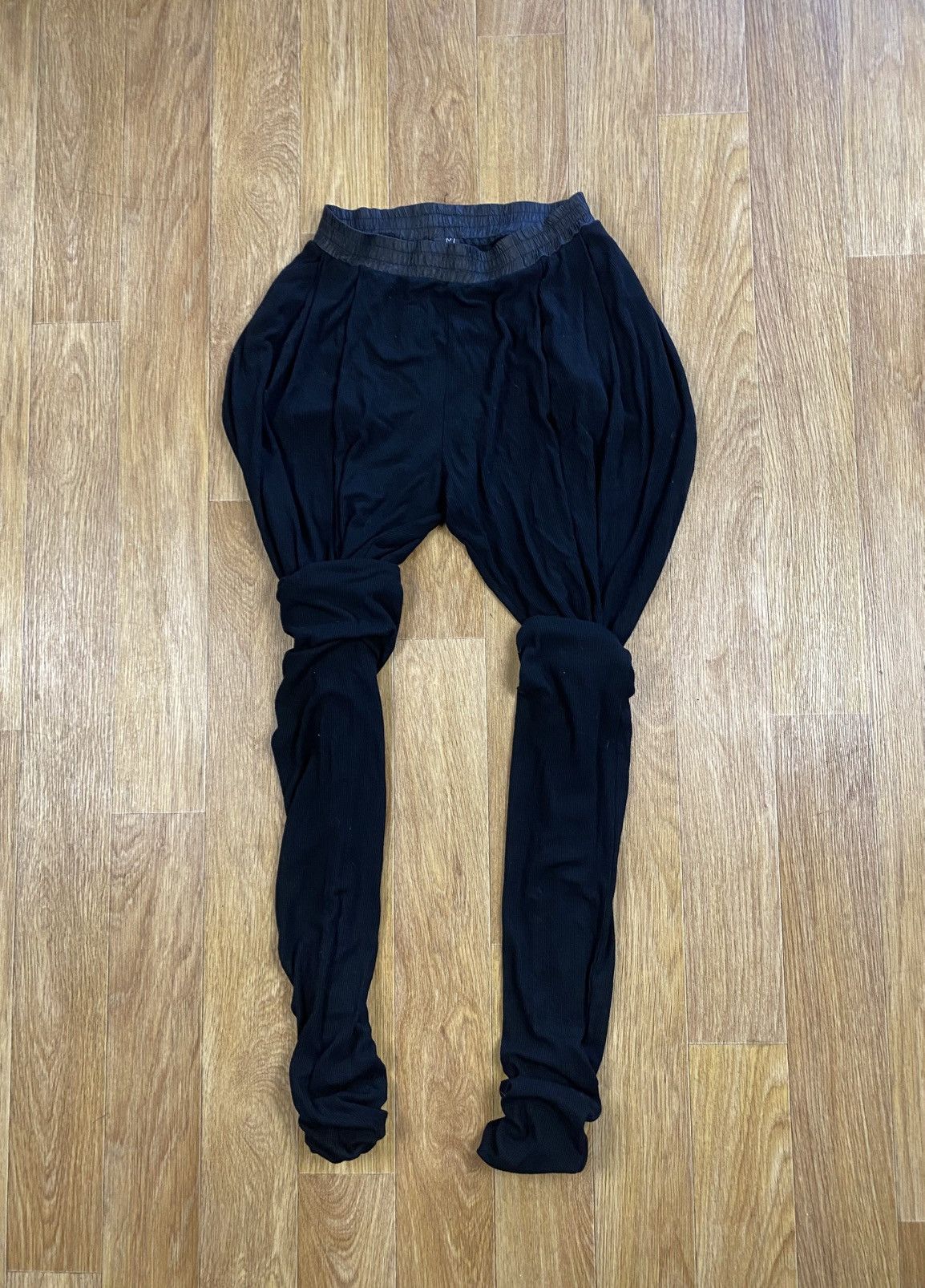 Japanese Brand × Other Alistair Trung Avantgarde Black Pants Julius Style Size US 32 / EU 48 - 1 Thumbnail