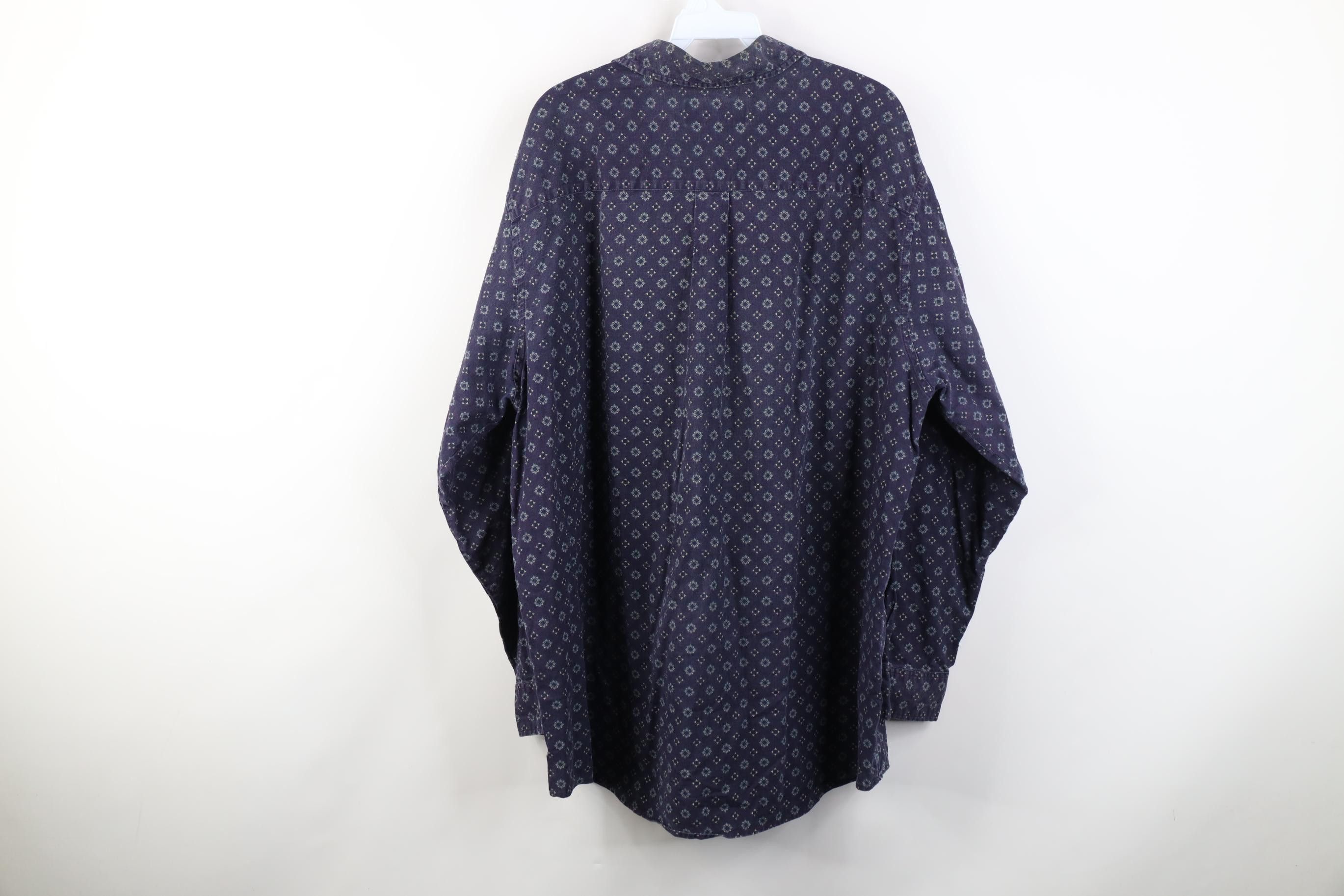 Vintage Vintage 90s Streetwear Collared Button Shirt Cotton Size US XL / EU 56 / 4 - 9 Thumbnail