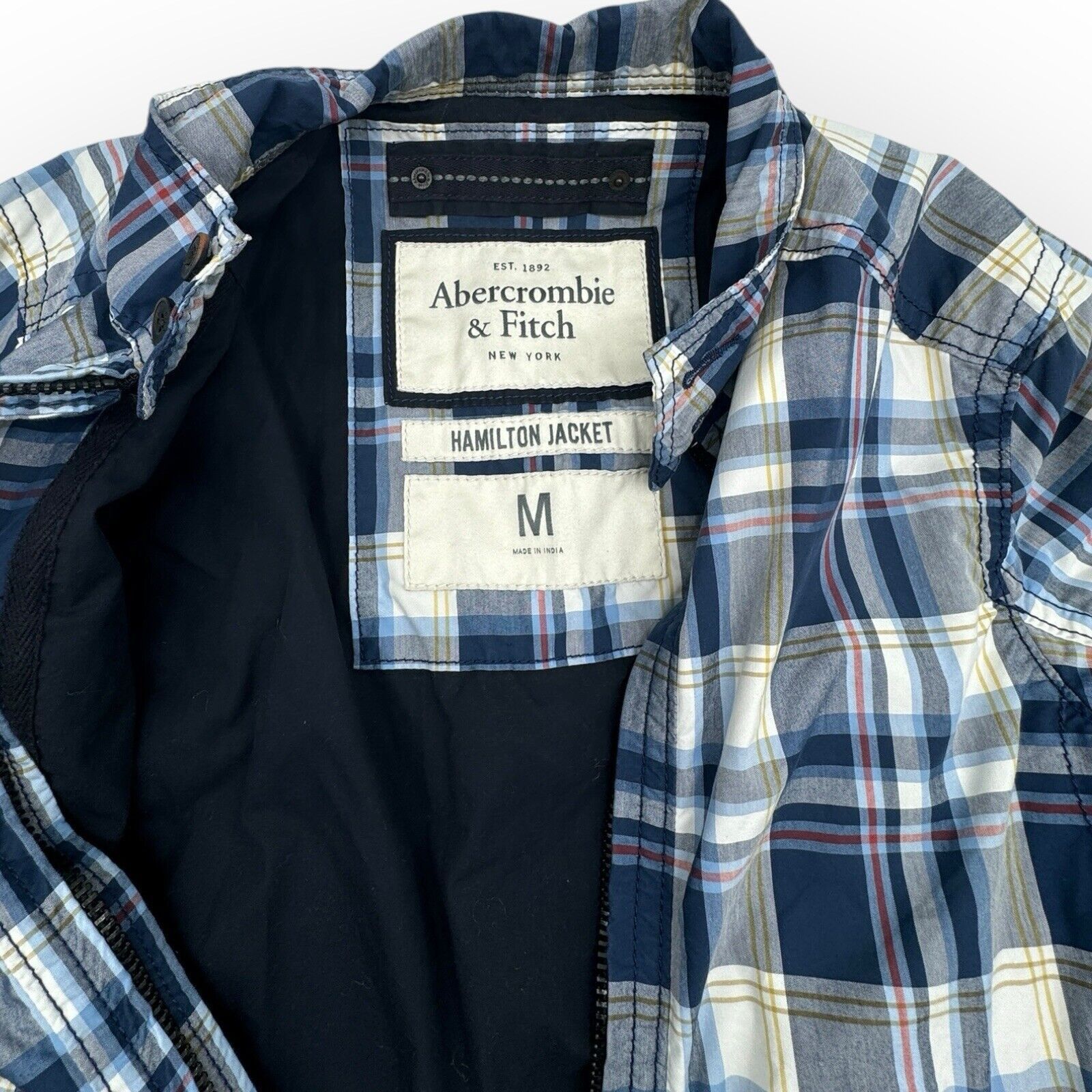 Abercrombie & Fitch × Vintage Classic Plaid Hamilton Jacket VINTAGE UNWORN Size Medium Size US M / EU 48-50 / 2 - 4 Thumbnail