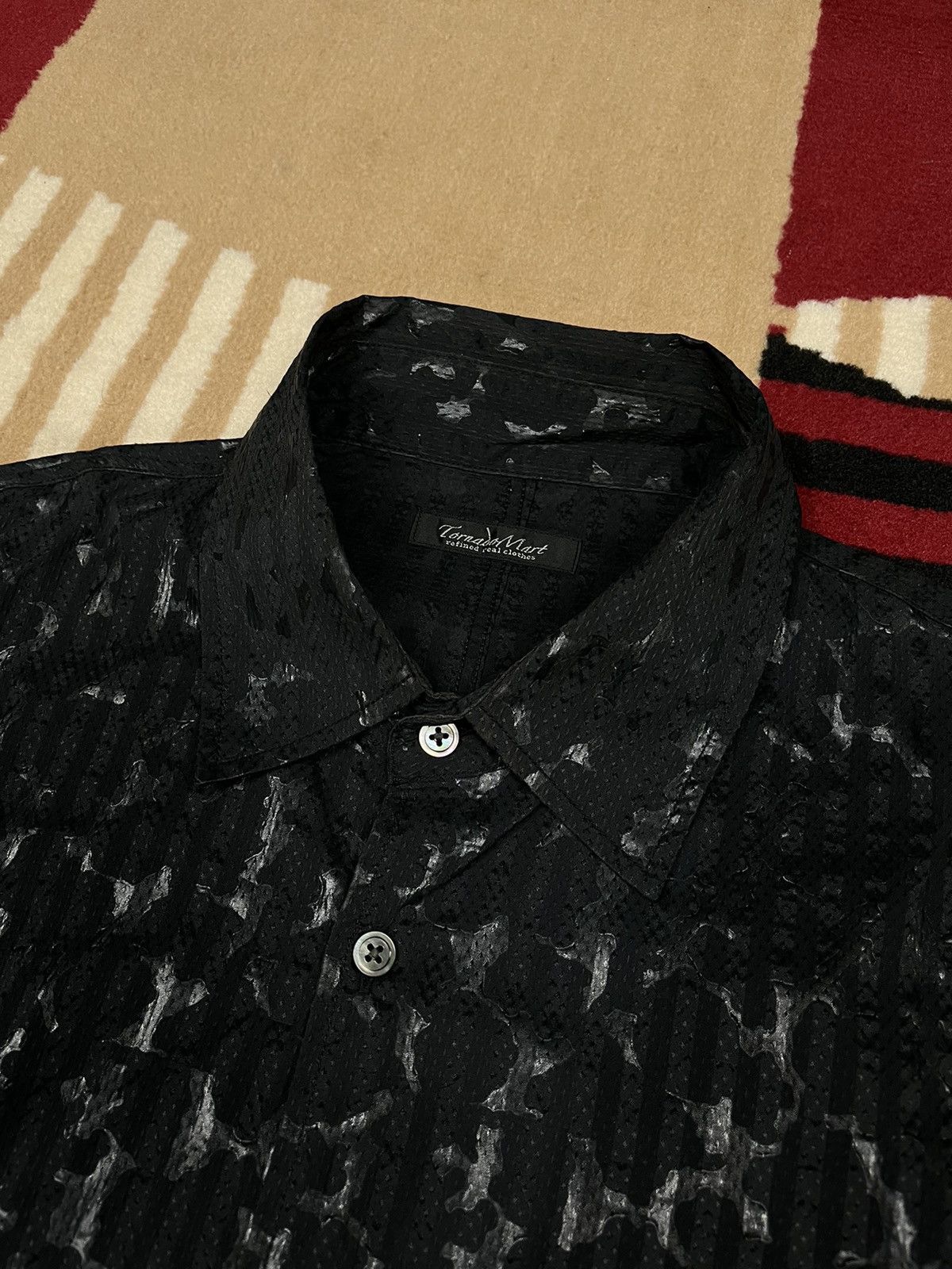 Comme des Garcons × Japanese Brand × Tornado Mart Tornado Mart Uniqueee Shirt Size US M / EU 48-50 / 2 - 4 Thumbnail