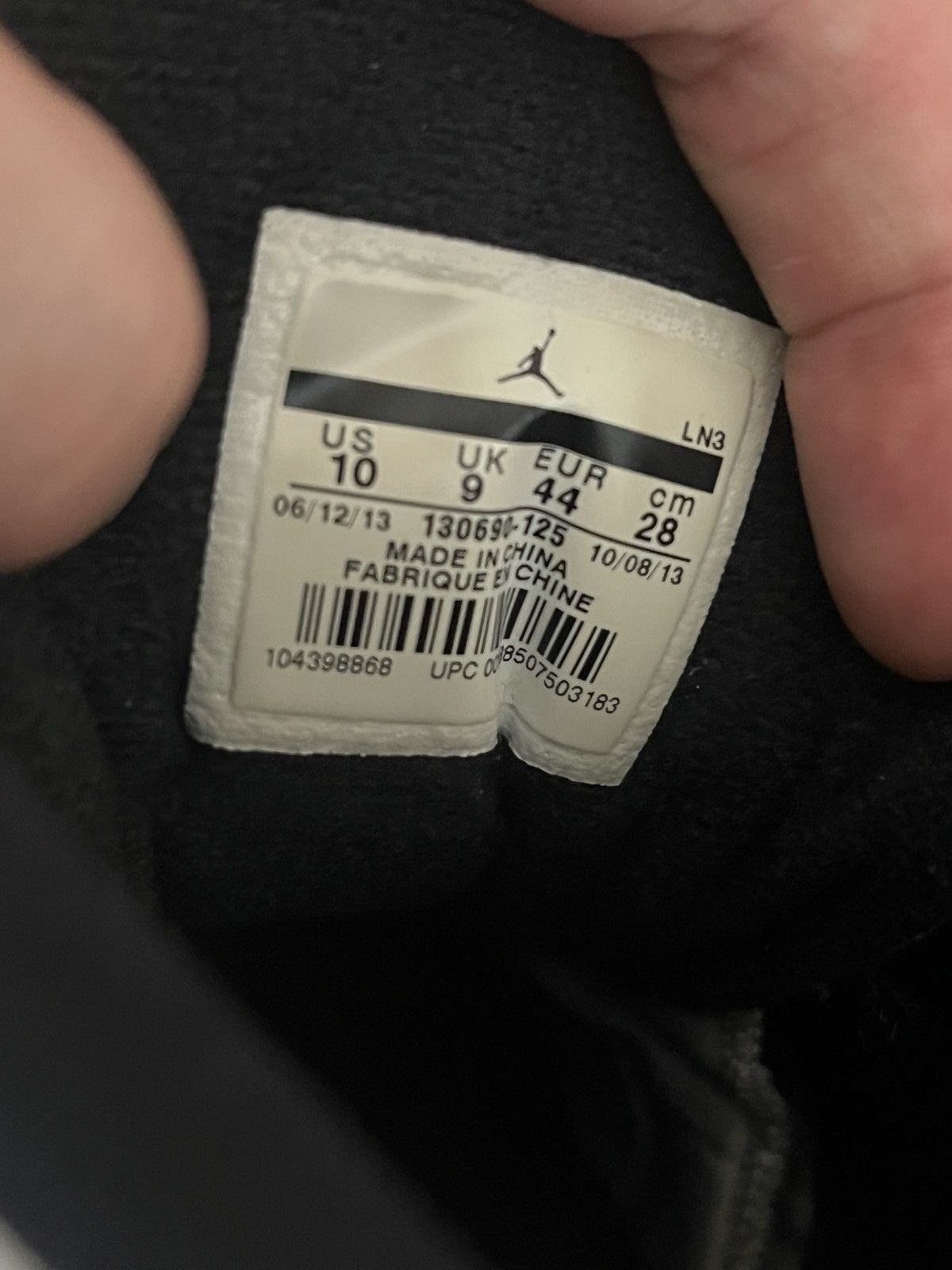Jordan Brand Jordan 12 Retro Taxi 2013 Release Size US 10 / EU 43 - 6 Thumbnail