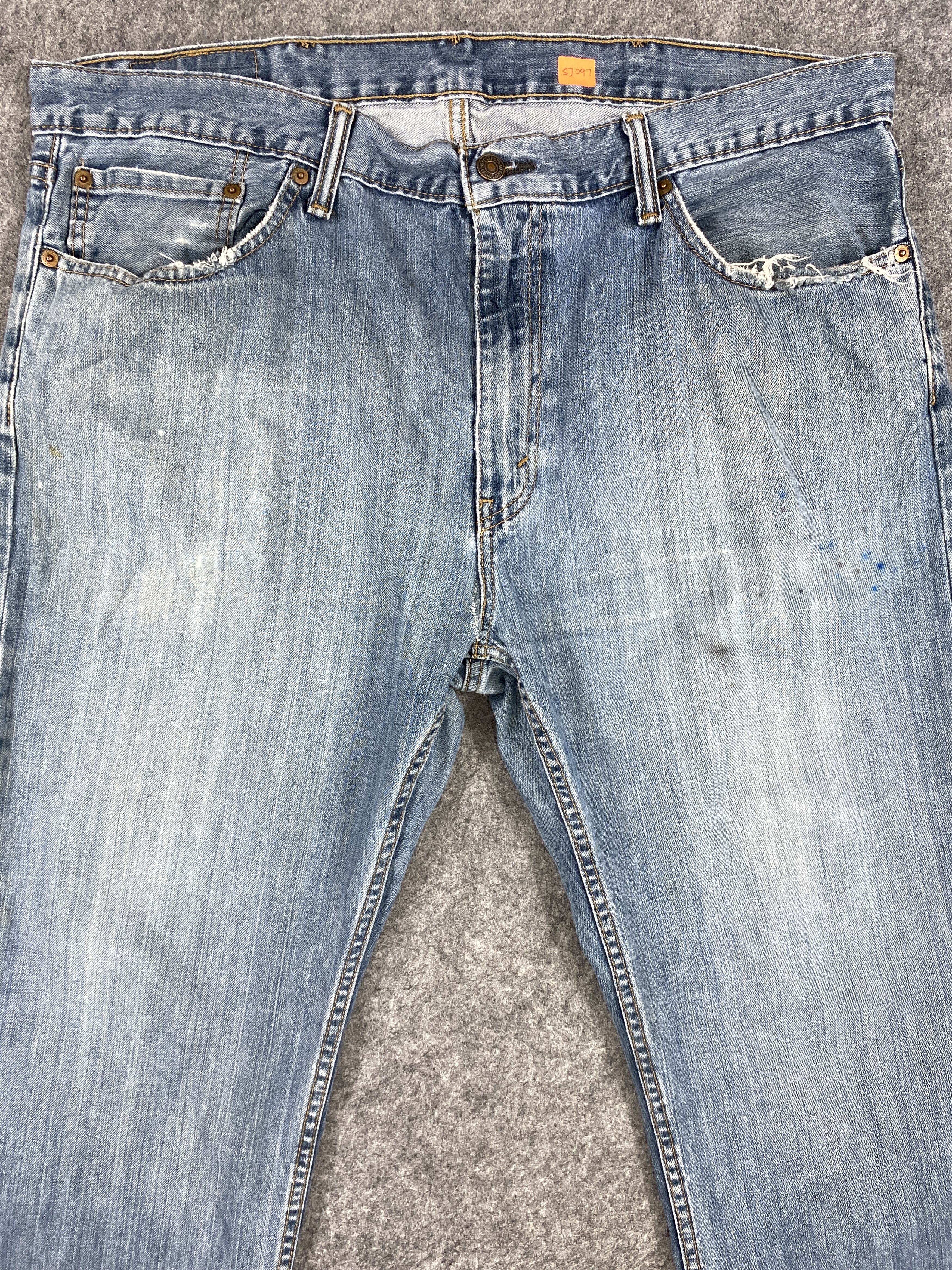 Levi's Faded Blue Vintage Levi's Jeans 40x28.5 Denim -SJ097 Size US 40 / EU 56 - 3 Thumbnail