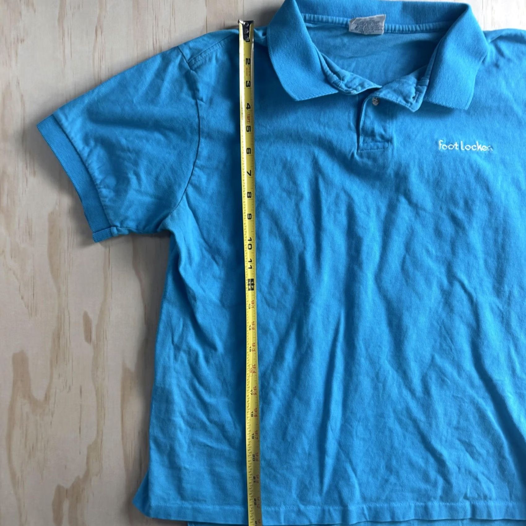 Vintage VINTAGE Willow-Pointe Sportswear Foot Locker Polo Shirt Mens Small Blue Embroidered 90s Casual Shirt Size US S / EU 44-46 / 1 - 3 Thumbnail