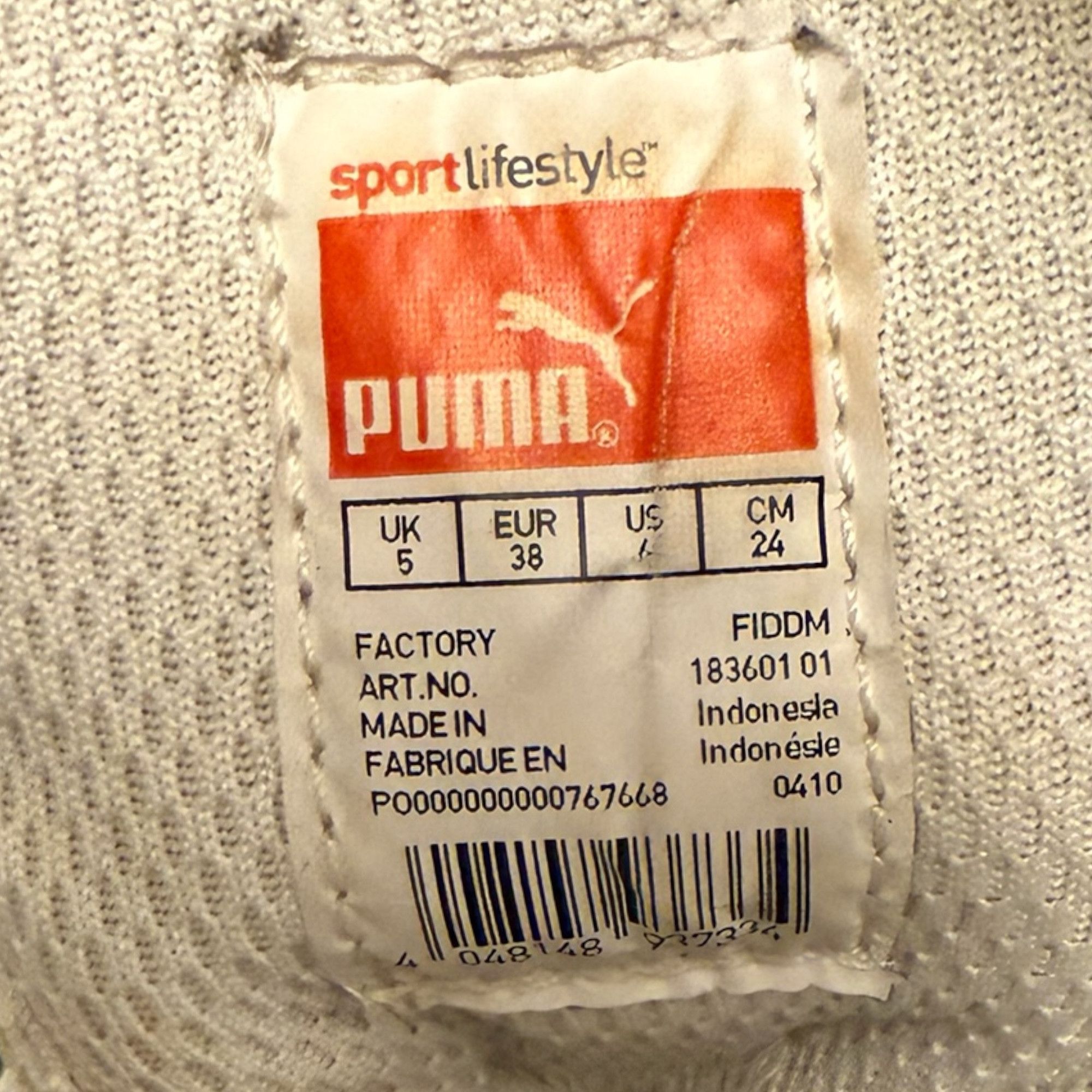 Puma Iconic Puma Mostro Vintage Ballet Trainers Size US 6 / IT 36 - 8 Thumbnail