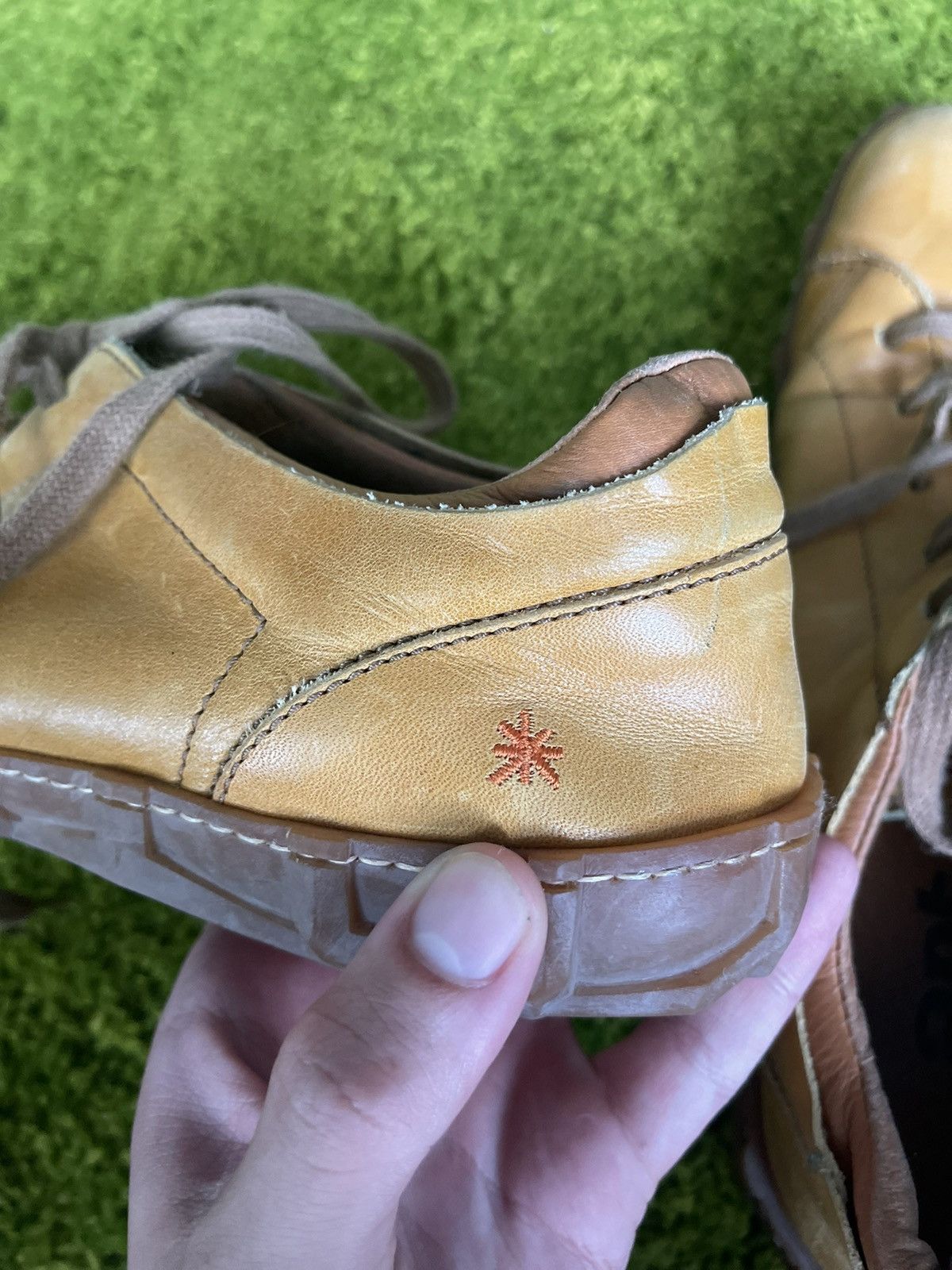 Designer The Art Company avant garde leather shoes Size US 11 / EU 44 - 8 Thumbnail