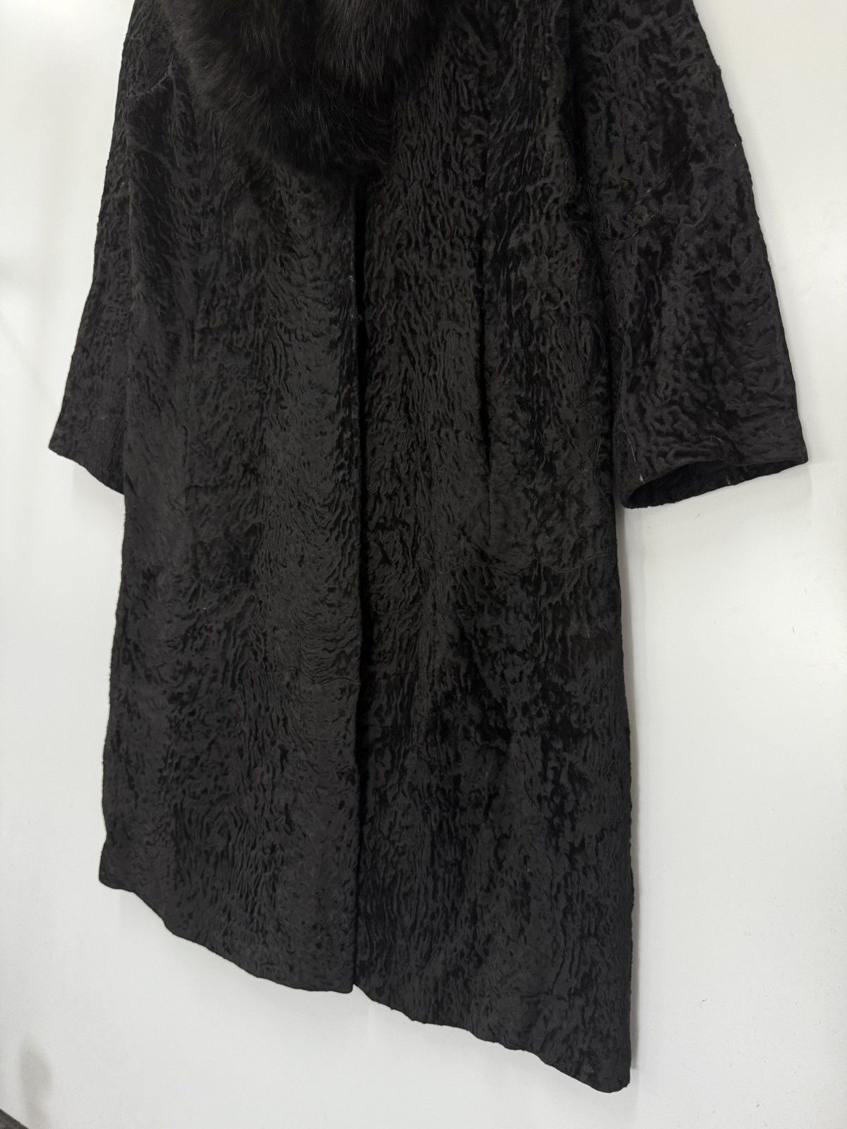 Leather 🔥 Real Fur Leather Long Coat Size S / US 4 / IT 40 - 2 Thumbnail