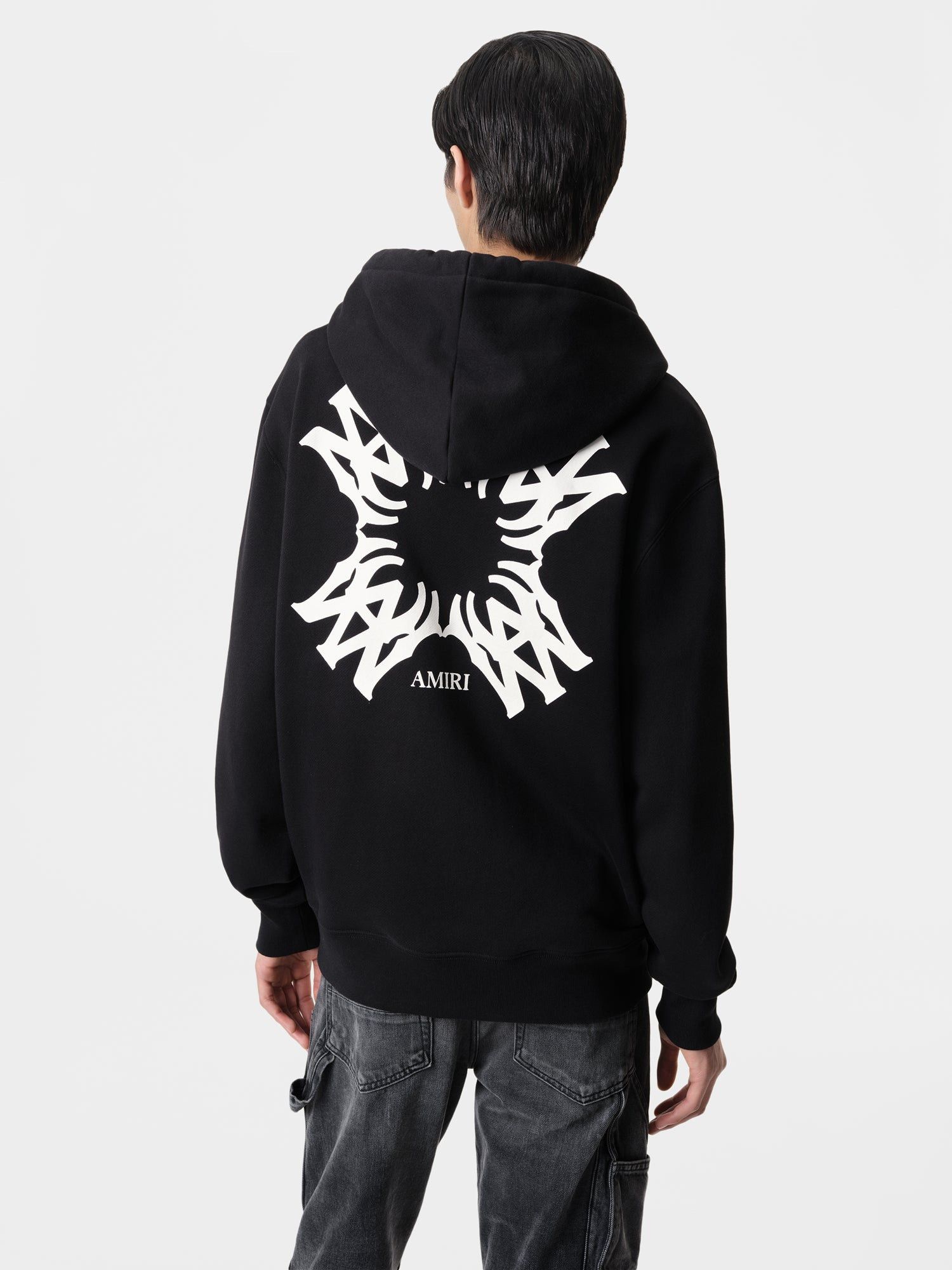 Amiri o1orln0326 MA Quad Zip Up Hoodie in Black Size US S / EU 44-46 / 1 - 5 Thumbnail