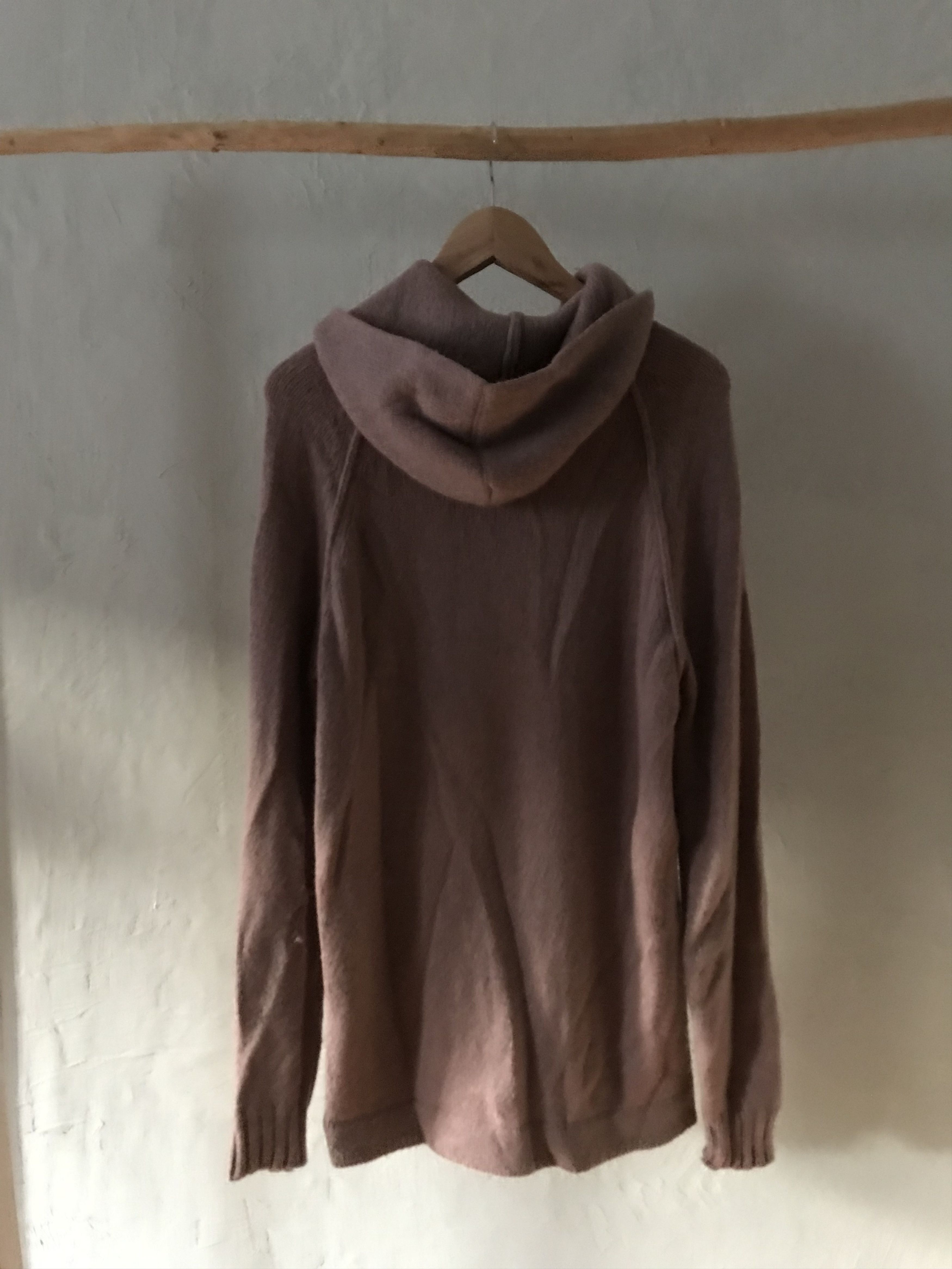 Roberto Collina Roberto Collina merino wool hooded sweater, pink/sand Size US L / EU 52-54 / 3 - 8 Thumbnail