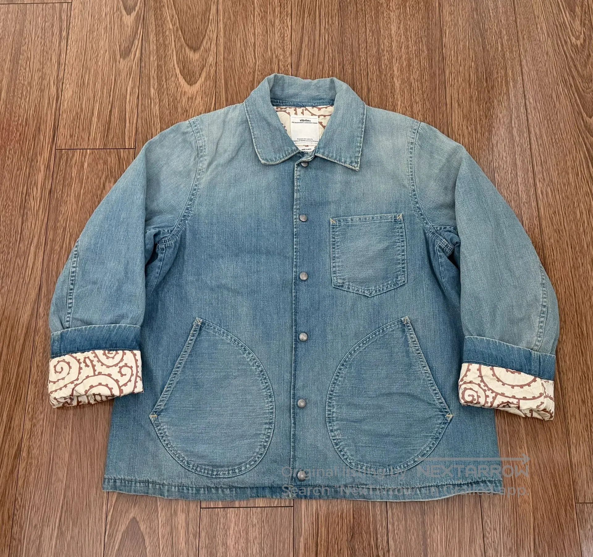 Visvim VISVIM Damaged Foliage Outland Jacket. Size US M / EU 48-50 / 2 - 4 Thumbnail