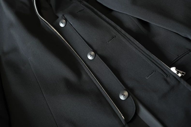 Yohji Yamamoto Yohji Yamamoto 02 AW Zip Buckle Show Wool Jacket 2503-Next Size US L / EU 52-54 / 3 - 7 Thumbnail