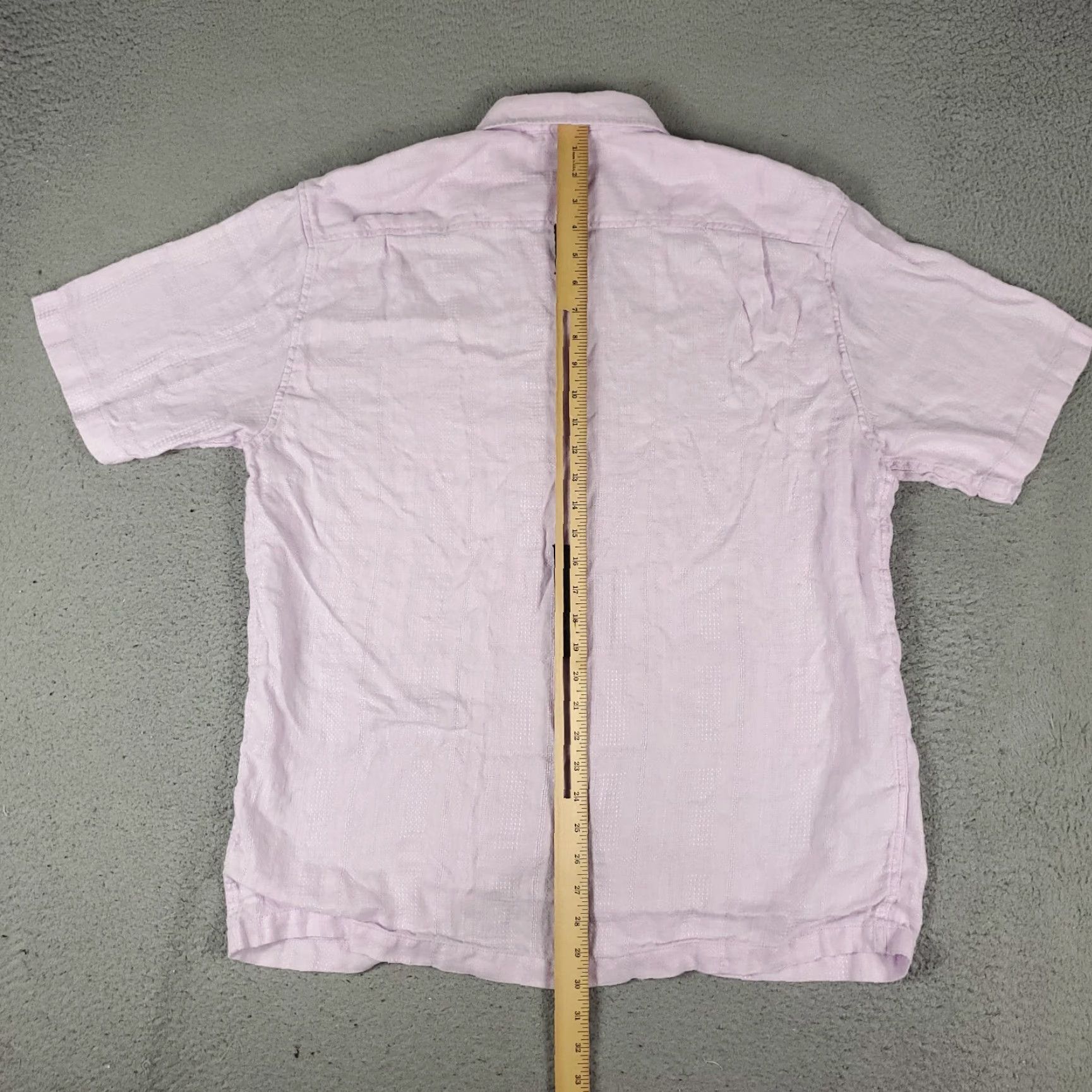 Tommy Bahama Tommy Bahama Shirt Mens XL Purple Linen Hawaiian Button Up Short Sleeve Size US XL / EU 56 / 4 - 3 Thumbnail