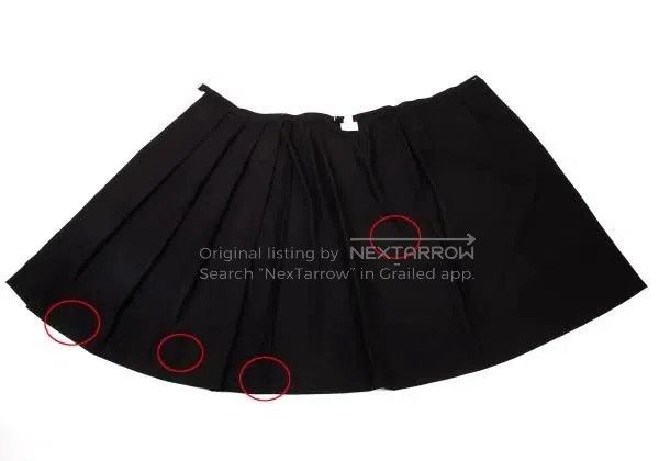 Comme des Garcons Comme Des Garcons size M Black retro pleated dress Size 25" / US 0 / IT 36 - 5 Thumbnail