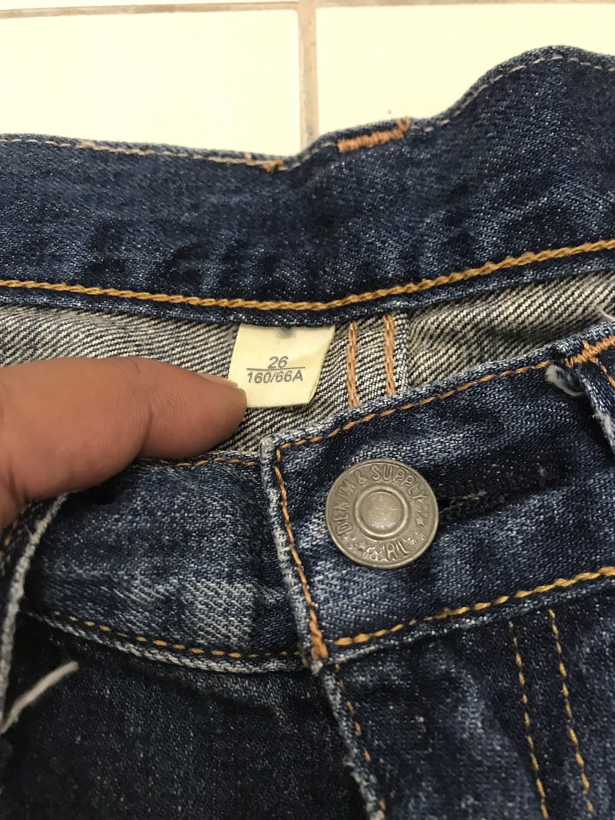 Denim & Supply Ralph Lauren Denim & Supply Ralph Lauren Sashiko Boro Patchwork Jeans Size US 31 - 9 Thumbnail