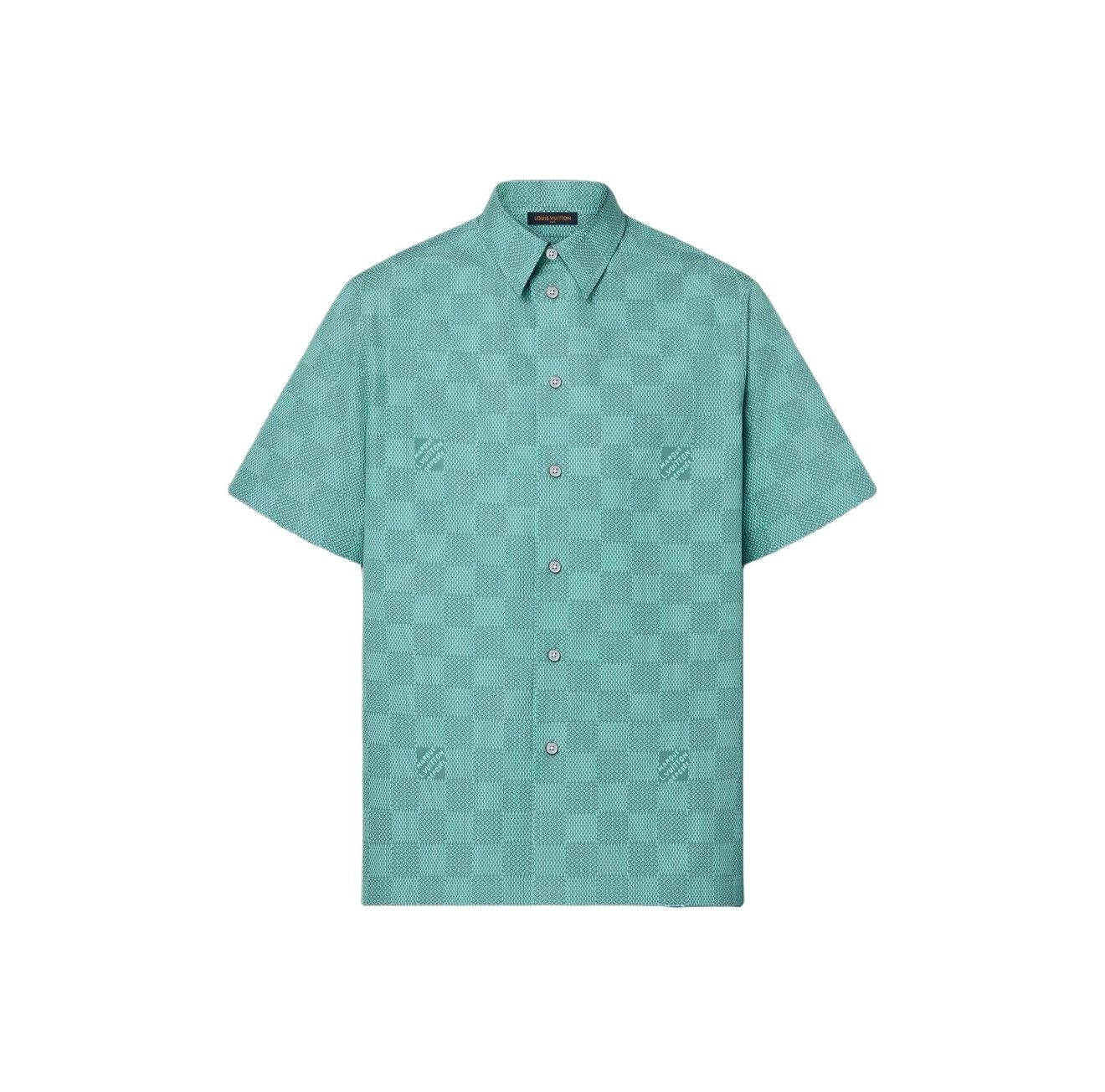 Louis Vuitton Louis Vuitton Damier Short Sleeve Shirt Size 4L Size US XXL / EU 58 / 5 - 1 Thumbnail