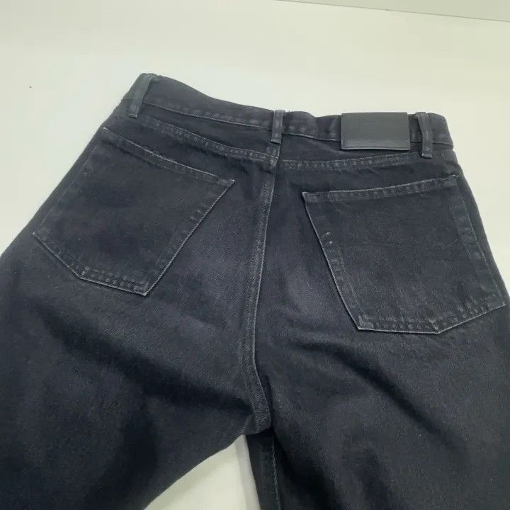 Balenciaga Balenciaga Balenciaga Black Loose Straight Leg Jeans -2507 Size US 30 / EU 46 - 7 Thumbnail