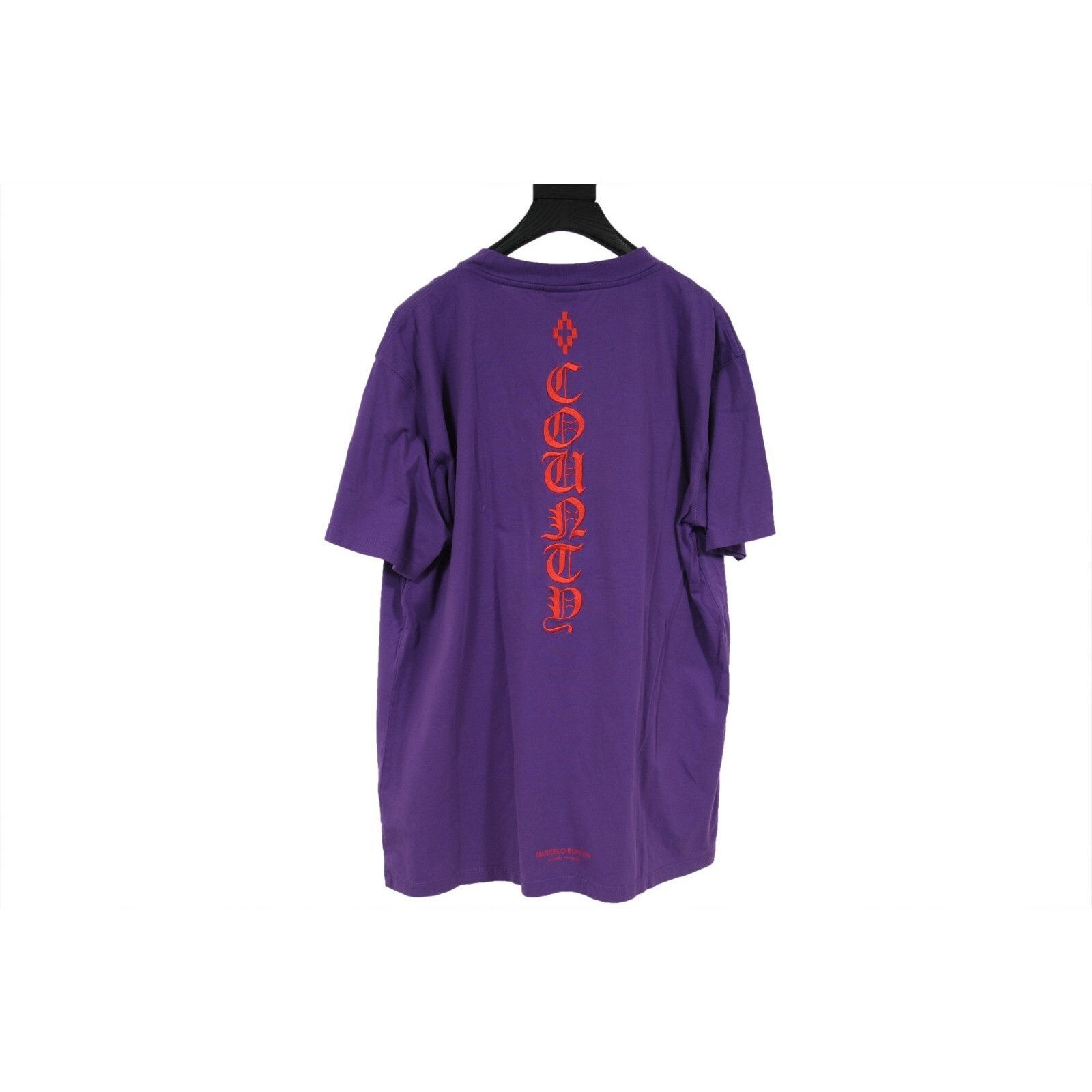 Marcelo Burlon MLB Miami Florida Marlins T Shirt Large Purple Orange Size US L / EU 52-54 / 3 - 2 Thumbnail