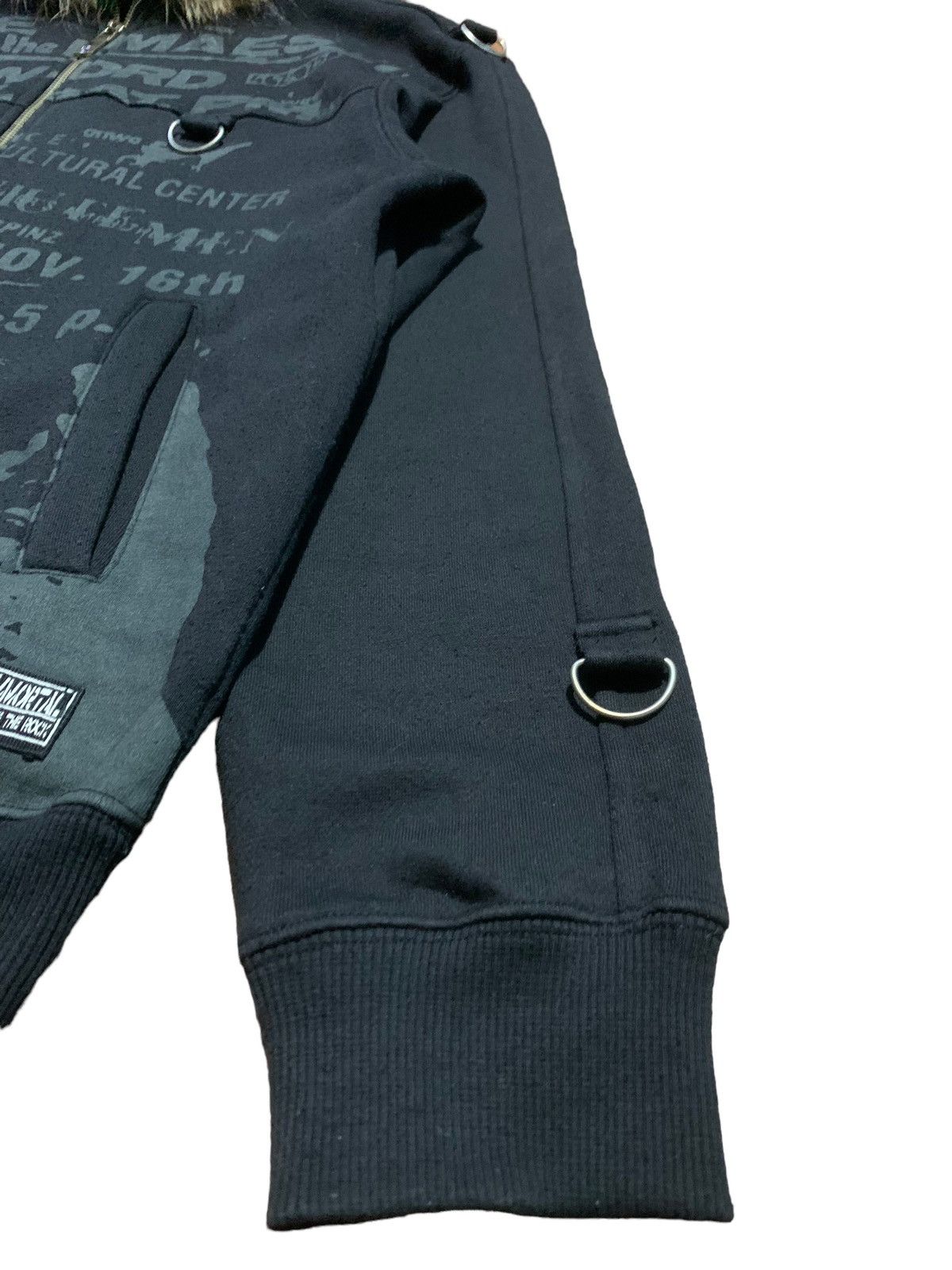 If Six Was Nine Centerclease poem fur hoodie bondage rock if6w9 LgB style Size US M / EU 48-50 / 2 - 9 Thumbnail