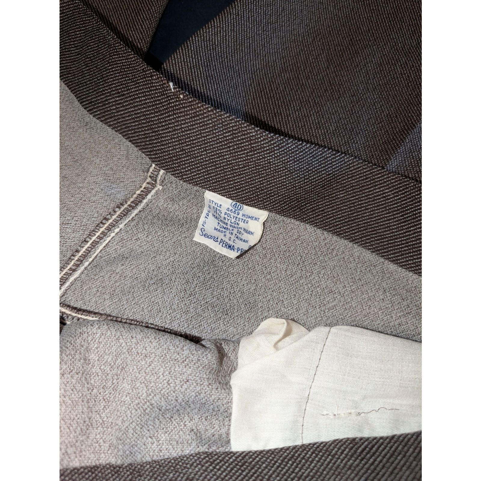 Sears Vintage Sears Perma-Prest Pants Size 40 Womens Polyester Size 40" / US 18 - 4 Thumbnail