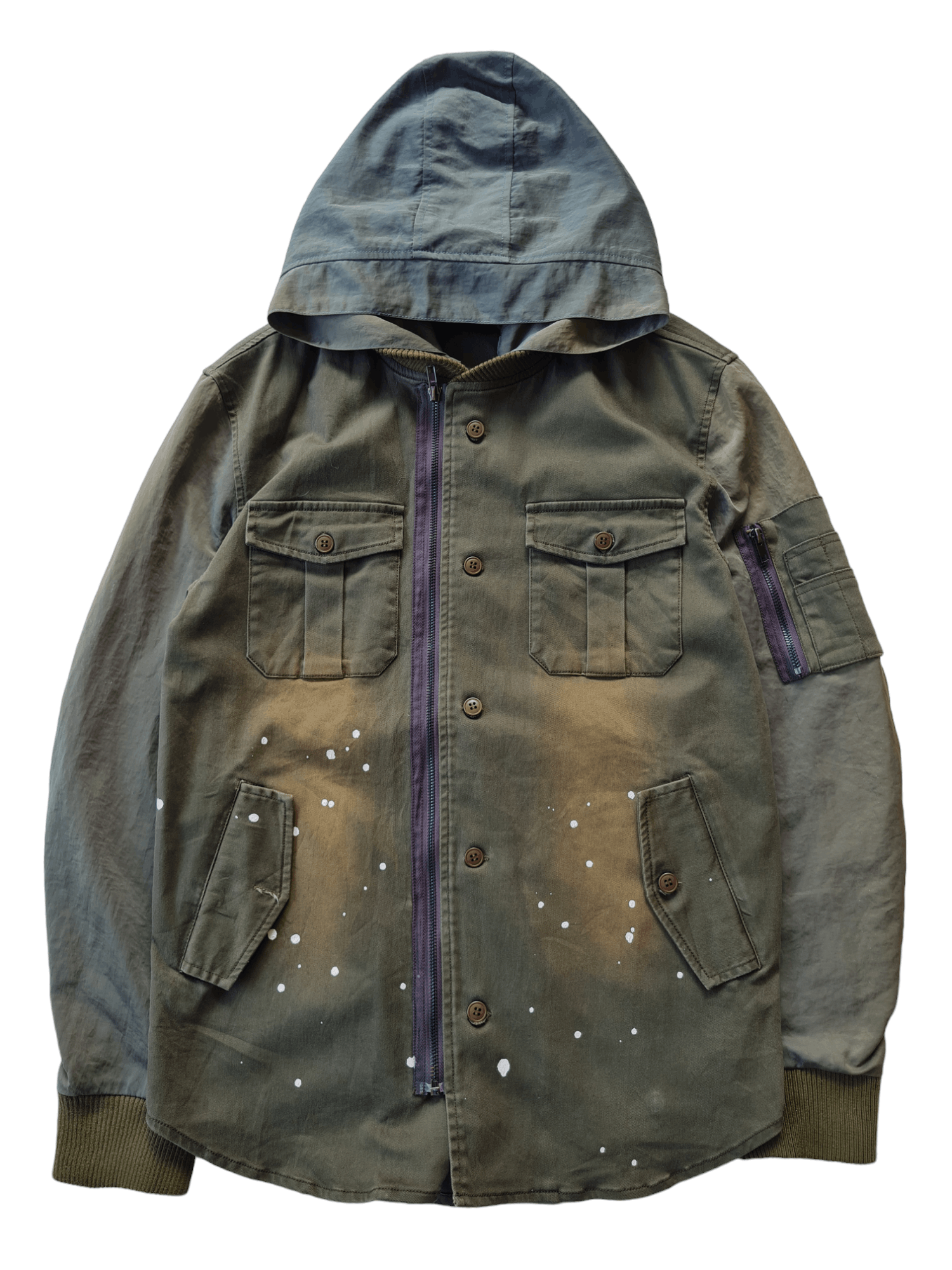 Vintage Vintage Jacket Pocket Military Style Size US M / EU 48-50 / 2 - 1 Thumbnail