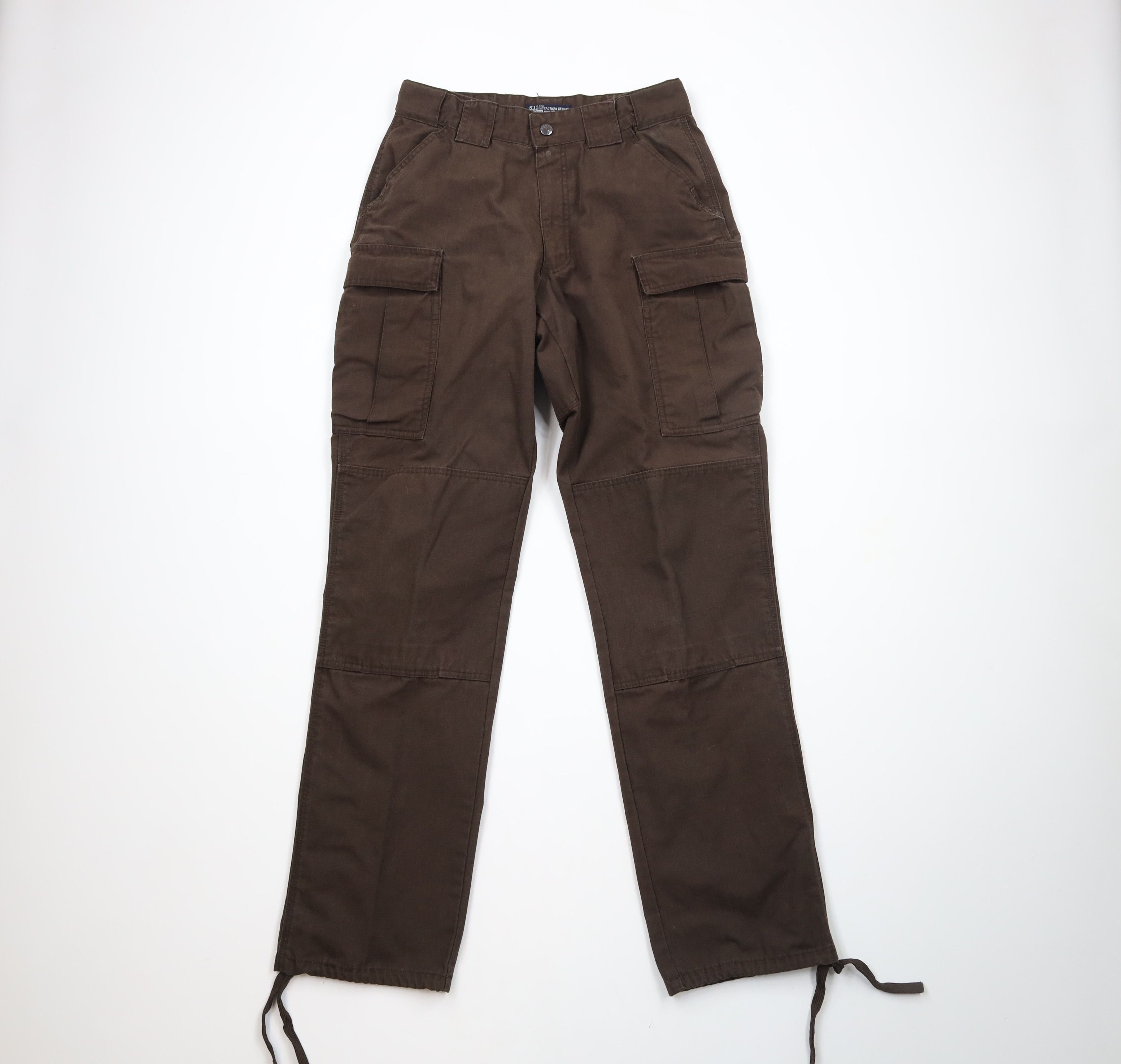Vintage 5.11 Tactical Series Ripstop Double Knee Cargo Pants Brown Size US 34 / EU 50 - 1 Thumbnail