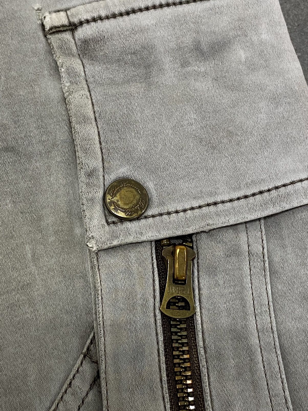 Tete Homme 🔥 Very Rare Vintage Tete Homme Issey Miyake Biker Cargo Pant Size US 28 / EU 44 - 5 Thumbnail