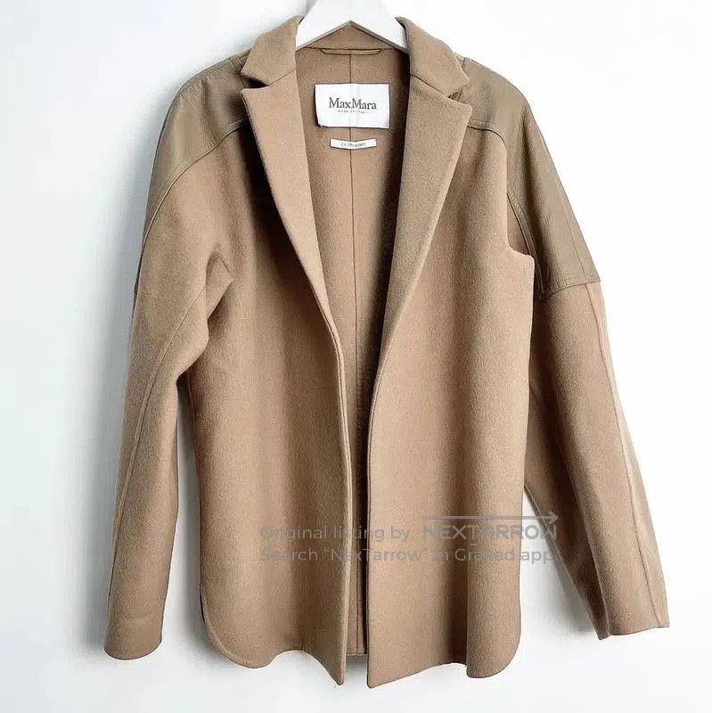 Max Mara MaxMara Women's Khaki Outerwear . Size XXS / US 00 / IT 34 - 9 Thumbnail
