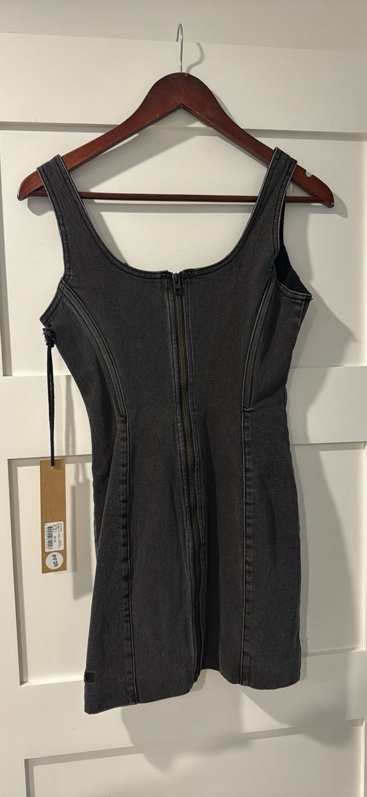 Ksubi Black washed denim dress Size S / US 4 / IT 40 - 2 Thumbnail