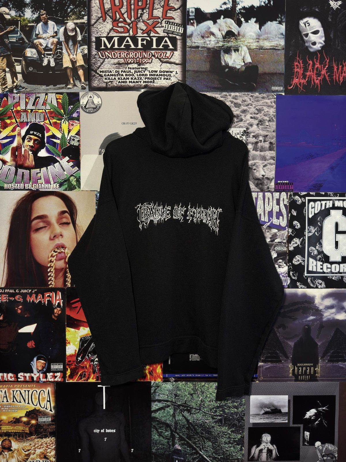 Band Tees Vintage Cradle Of Filth Hoodie Size US XL / EU 56 / 4 - 5 Thumbnail