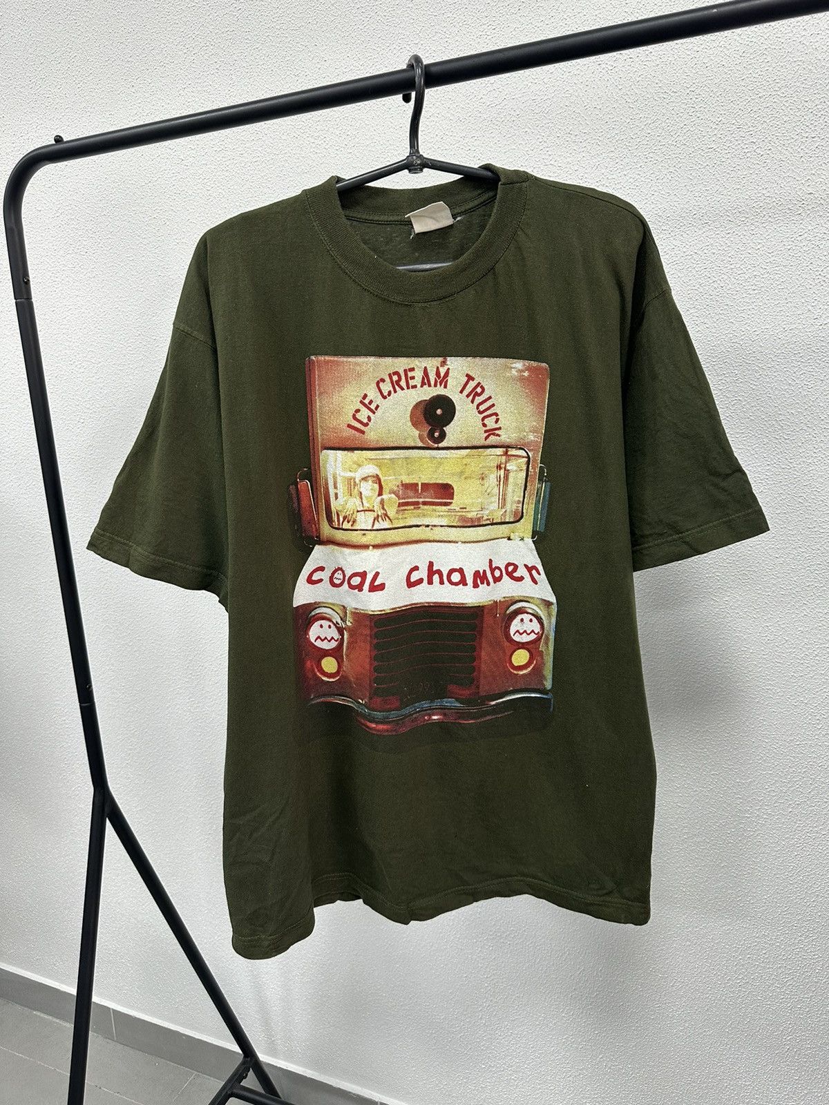 Band Tees × Vintage Coal Chamber 1997 Blue Grape Vintage Band Logo T Shirt Size US XL / EU 56 / 4 - 1 Thumbnail