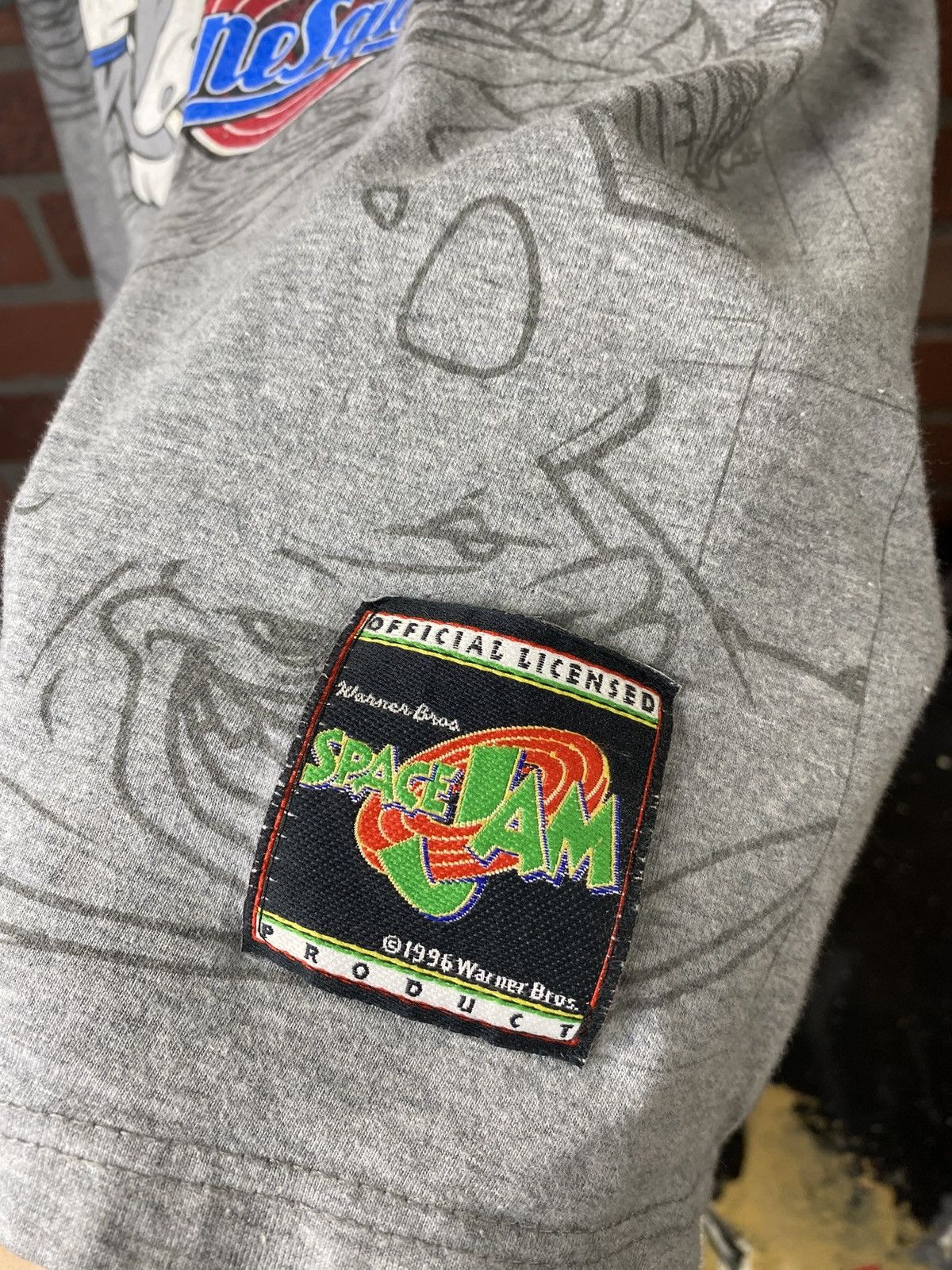 Vintage Vintage 90’s Space Jam Movie T-Shirt Vtg Looney Tunes Medium Size US M / EU 48-50 / 2 - 3 Thumbnail