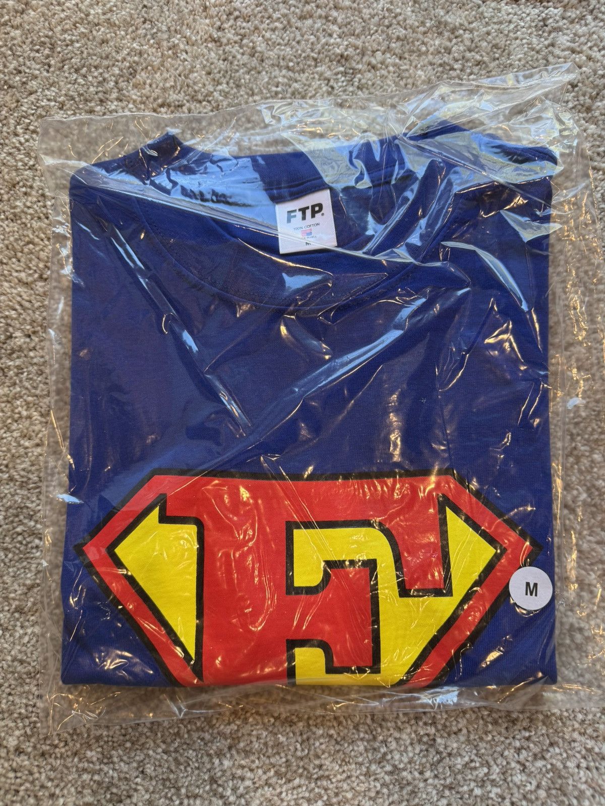 Fuck The Population FTP SUPERHERO TEE (ROYAL) Size US M / EU 48-50 / 2 - 1 Thumbnail