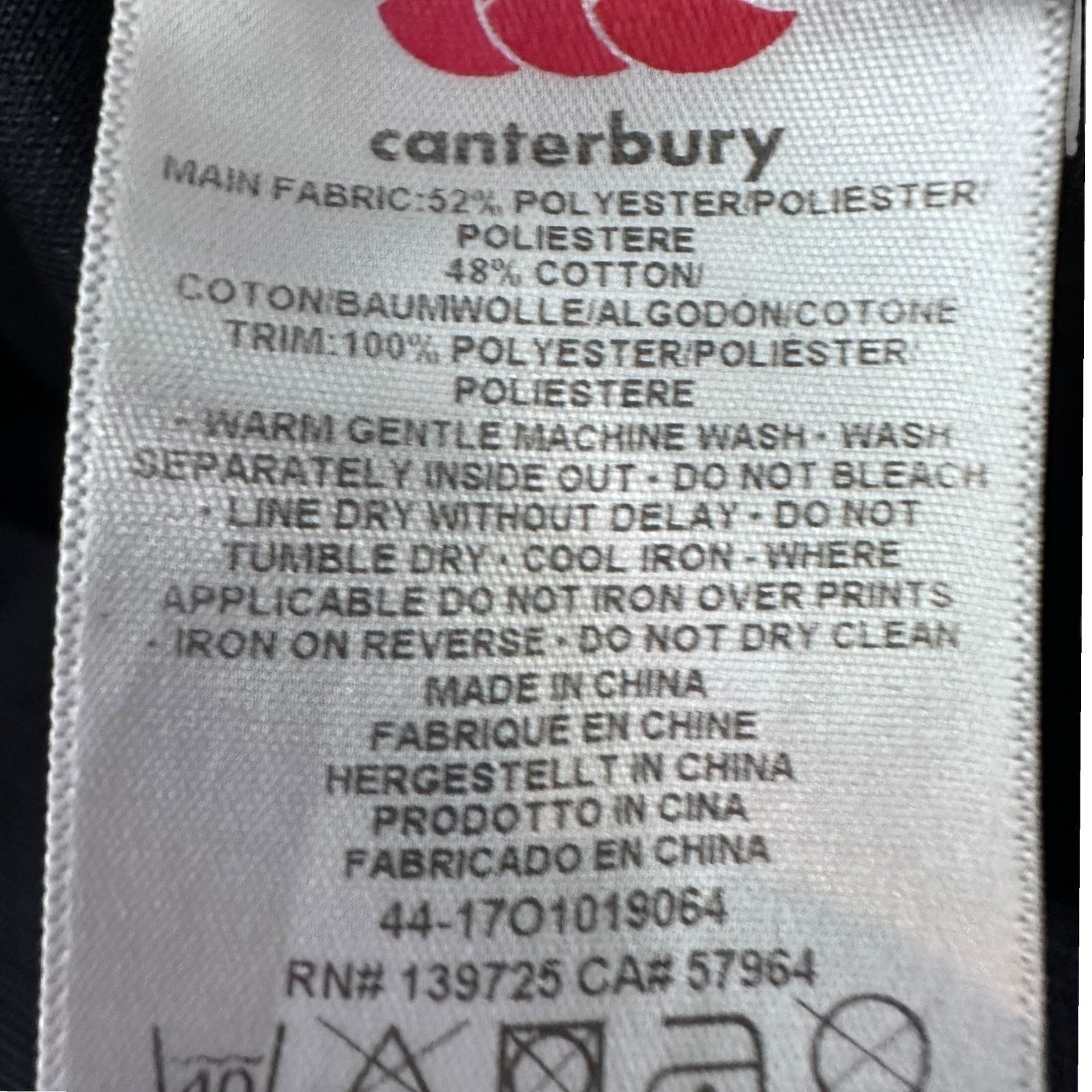 Other Canterbury Ireland Hoodie Jacket Men’s S Gray Black Full Zip Size US S / EU 44-46 / 1 - 8 Thumbnail