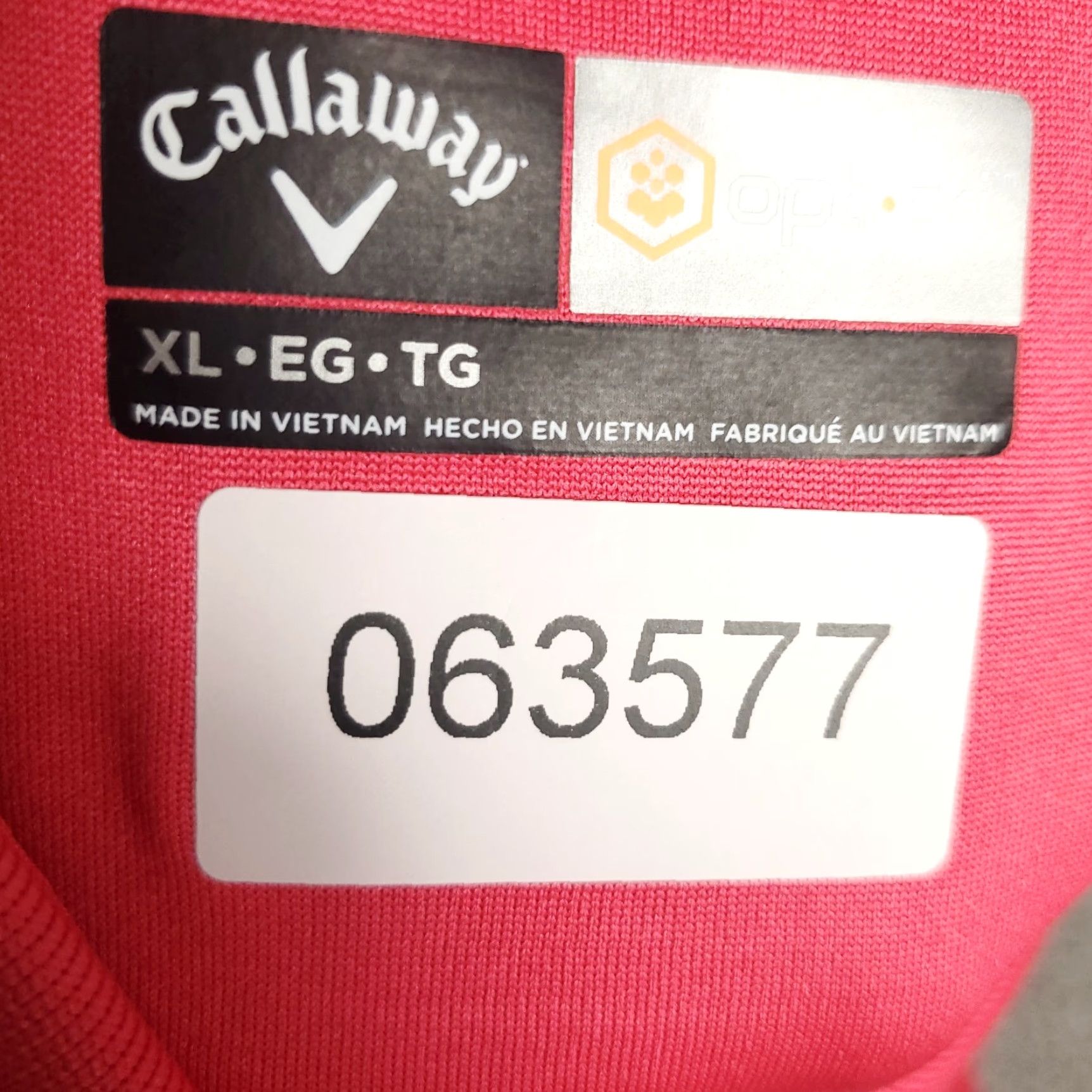 Callaway Callaway Polo Shirt Mens XL Pink Striped Opti Dri Fit Golf Short Sleeve Size US XL / EU 56 / 4 - 6 Thumbnail