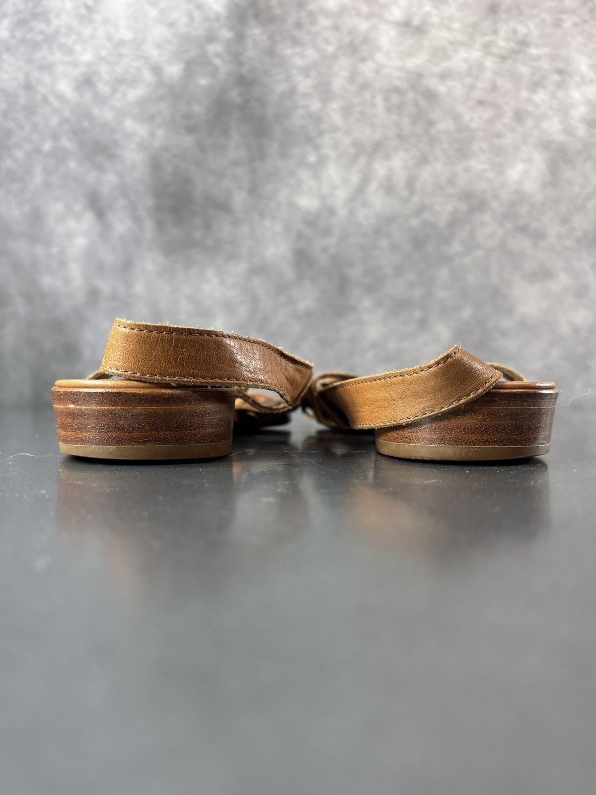 Bally 1985 Vintage Bally Sandals Made in Italy Leather 1980s Women Size US 8.5 / IT 38.5 - 7 Thumbnail