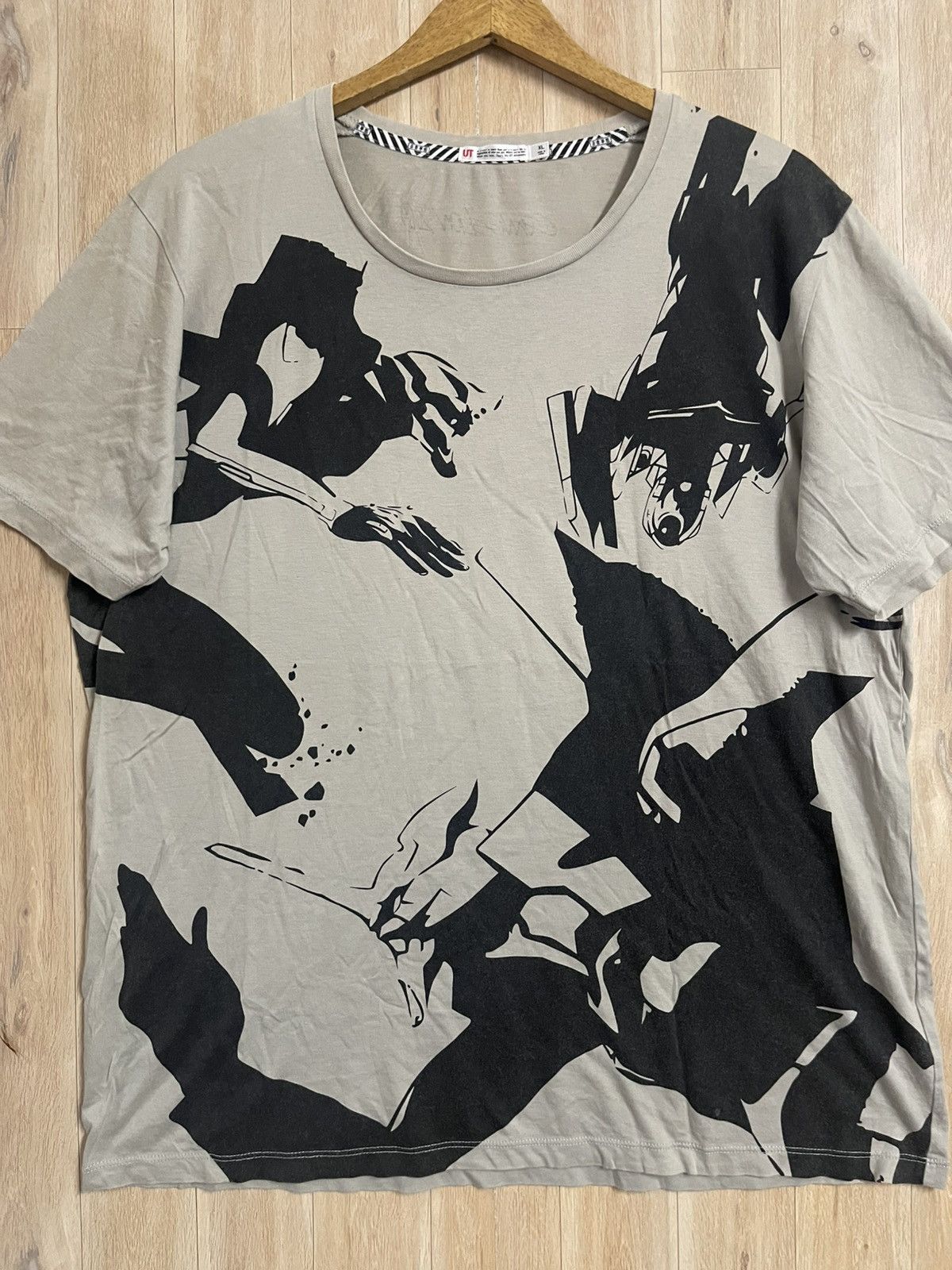 Anime Vintage Evangelion T shirt XL Asuka Rei Shinji Project Eva Size US XL / EU 56 / 4 - 2 Thumbnail
