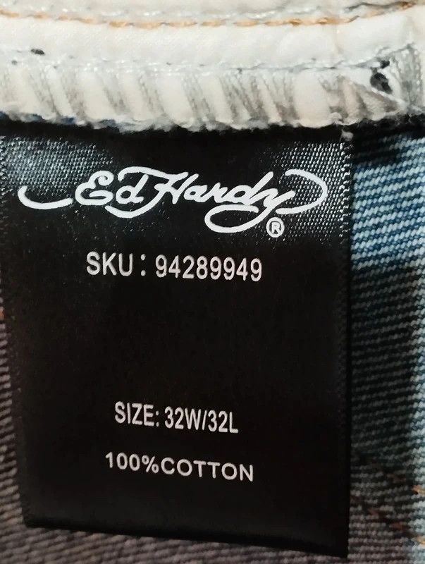 Ed Hardy Ed Hardy X Urban Outfitters Zero 21 Limited Sample W32L32 Size US 32 / EU 48 - 13 Thumbnail