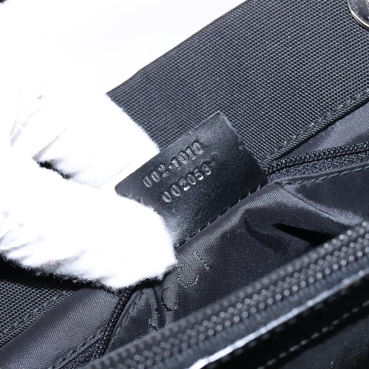 Gucci GUCCI Bamboo Hand Bag Nylon Black Silver 002 002 Size ONE SIZE - 23 Thumbnail