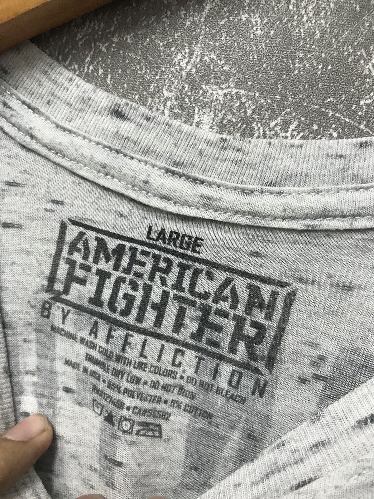 Affliction × Ed Hardy × Southpole American Fighter Affliction Eagle Y2K Graphic Tee Size US L / EU 52-54 / 3 - 5 Thumbnail