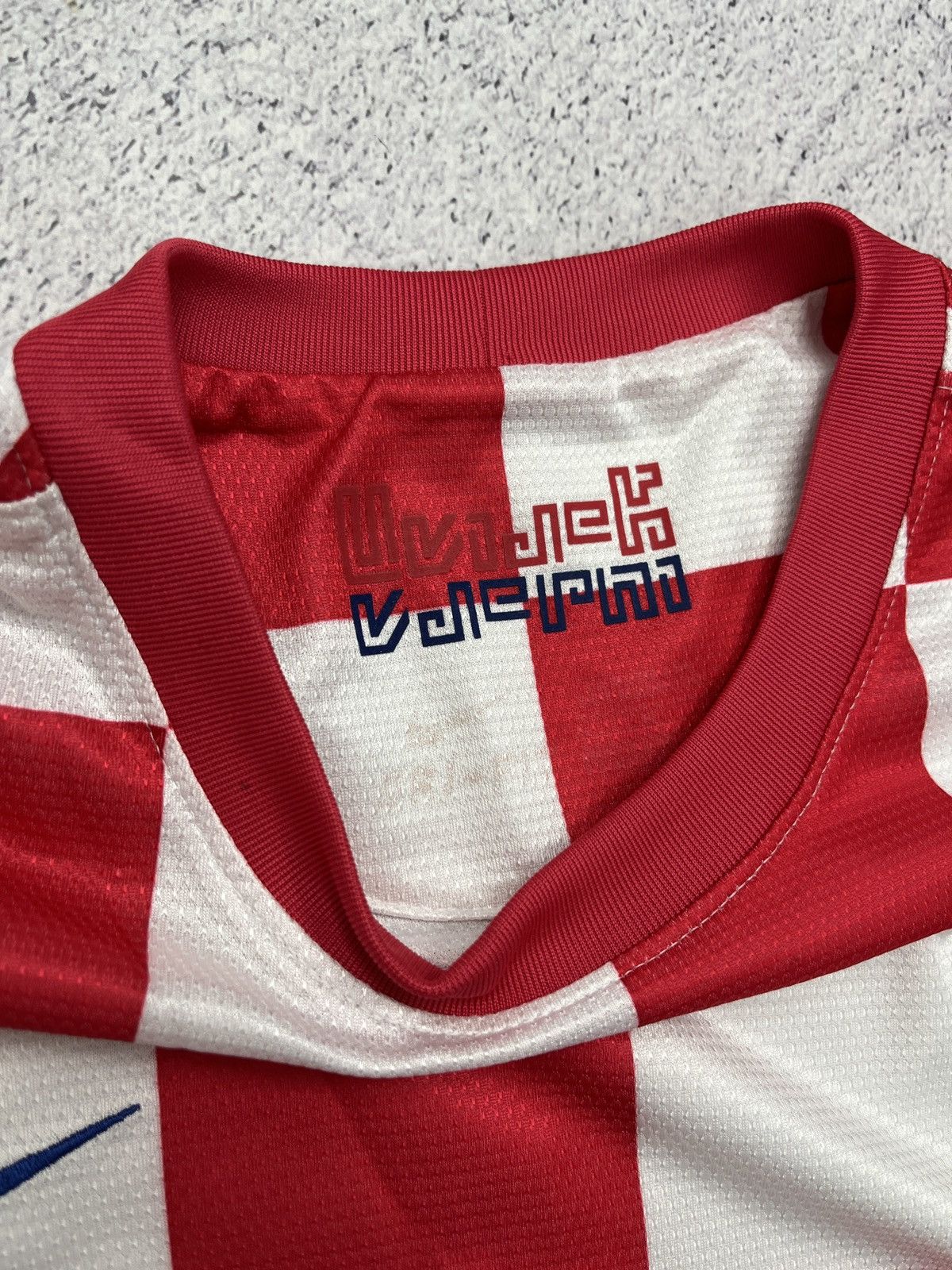 Nike Nike Croatia 2012-13 Home Soccer Jersey Football Blockcore Size US L / EU 52-54 / 3 - 5 Thumbnail