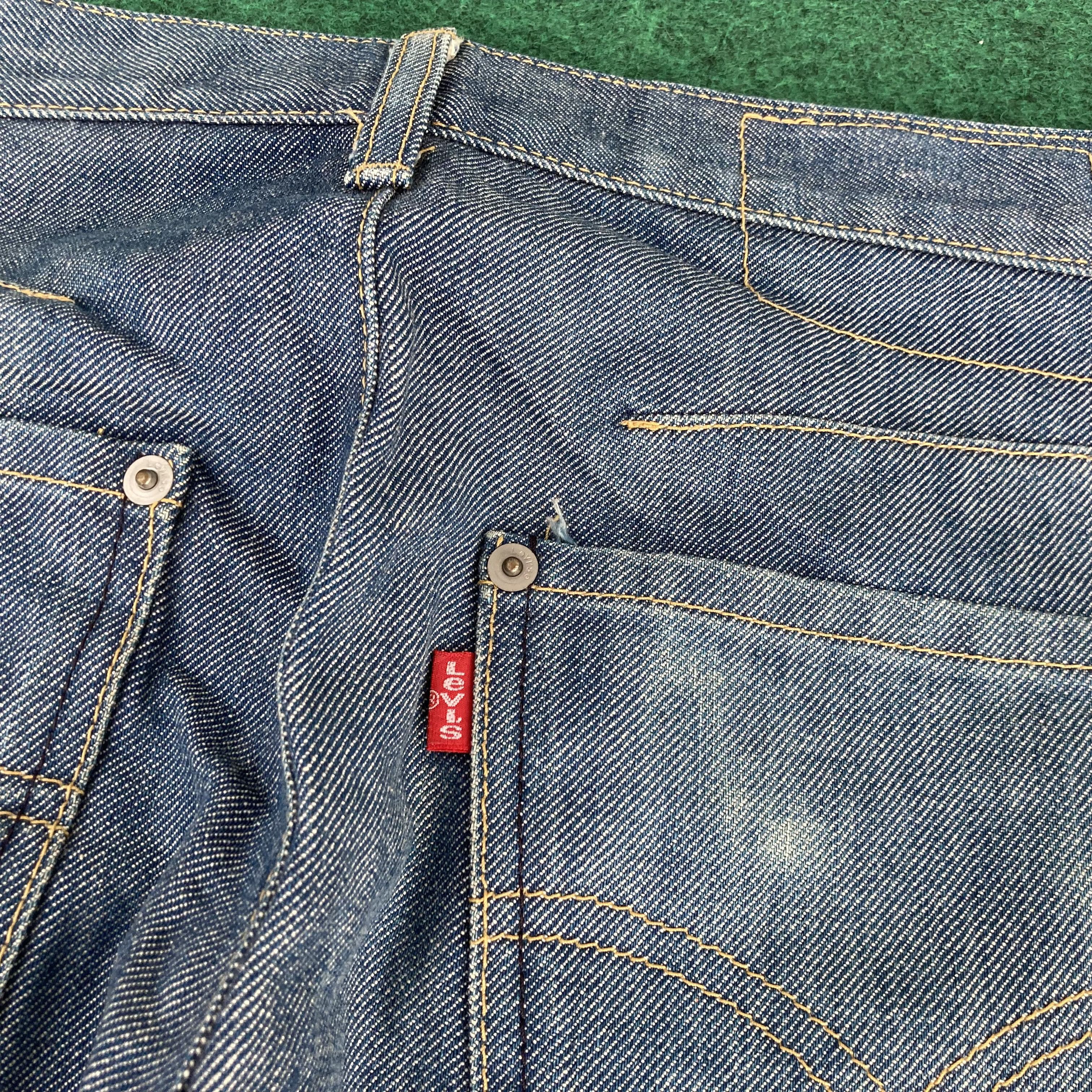 Levi's × Vintage 29x30 Vtg Levis Engineered Regular Faded Kimura Jeans Size US 29 - 9 Thumbnail