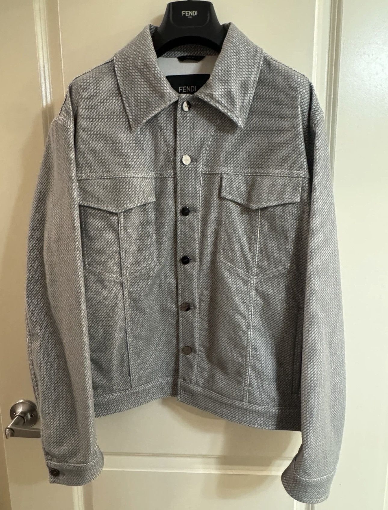 Fendi Fendi denim jacket (men size 50) Size US M / EU 48-50 / 2 - 1 Thumbnail