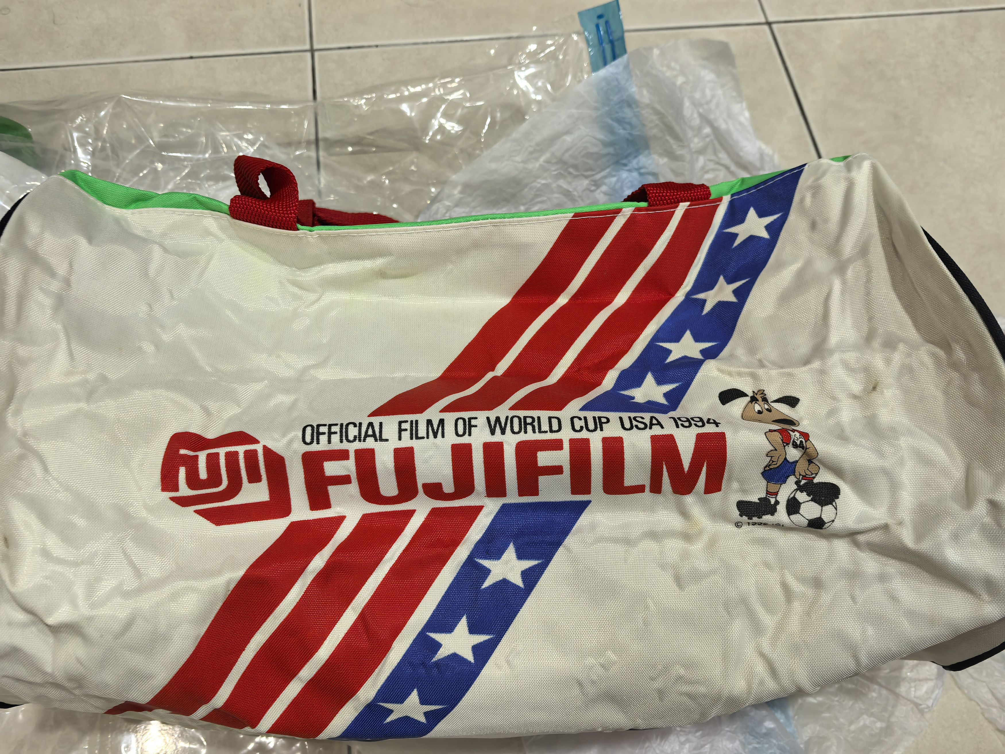 Other USA 1994 USA 94 WORLD CUP FujiFilm Duffle Bag Size ONE SIZE - 7 Thumbnail