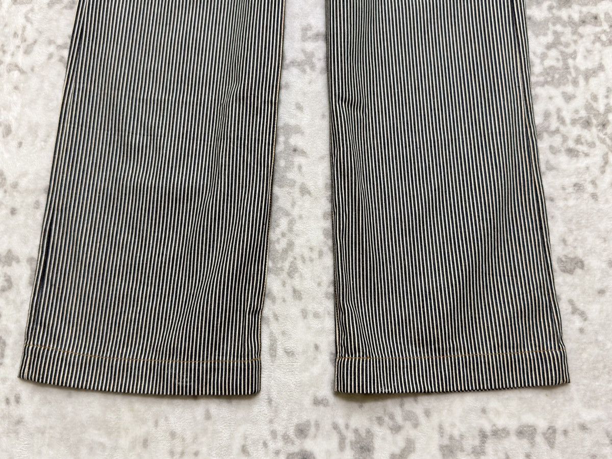 Morgan Homme Vintage Morgan Homme Hickory Railroad Stripe Wide Leg Pants Size US 32 / EU 48 - 7 Thumbnail