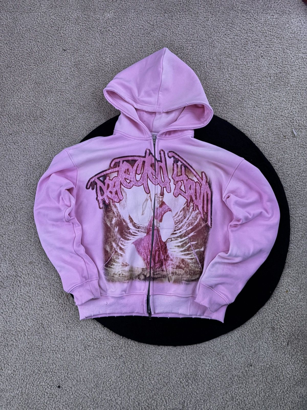 Other pink graphic zip up hoodie Size US S / EU 44-46 / 1 - 1 Thumbnail