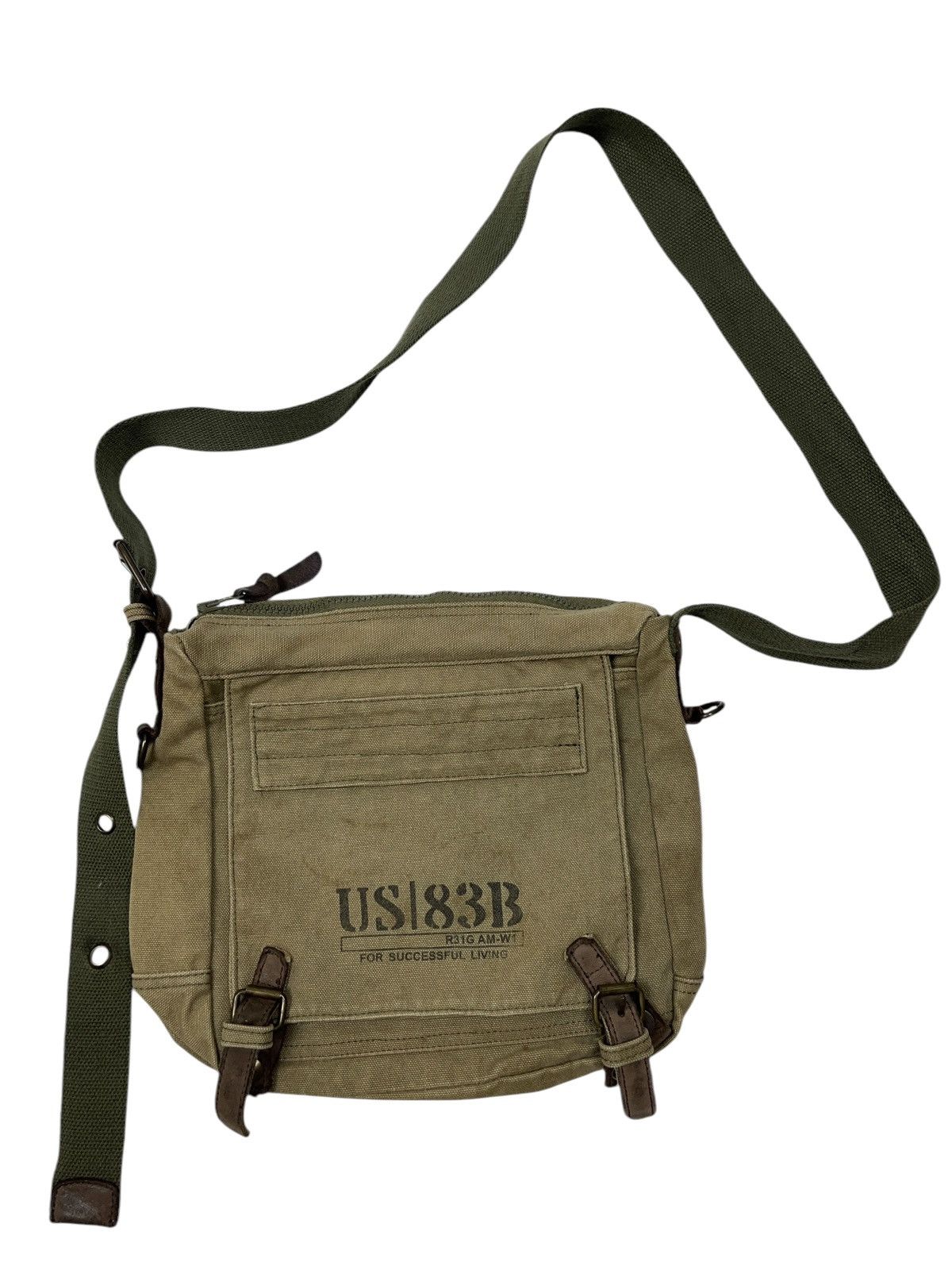 Vintage Vintage Distressed Military Bag Multi Pocket Diesel Style Size ONE SIZE - 1 Thumbnail