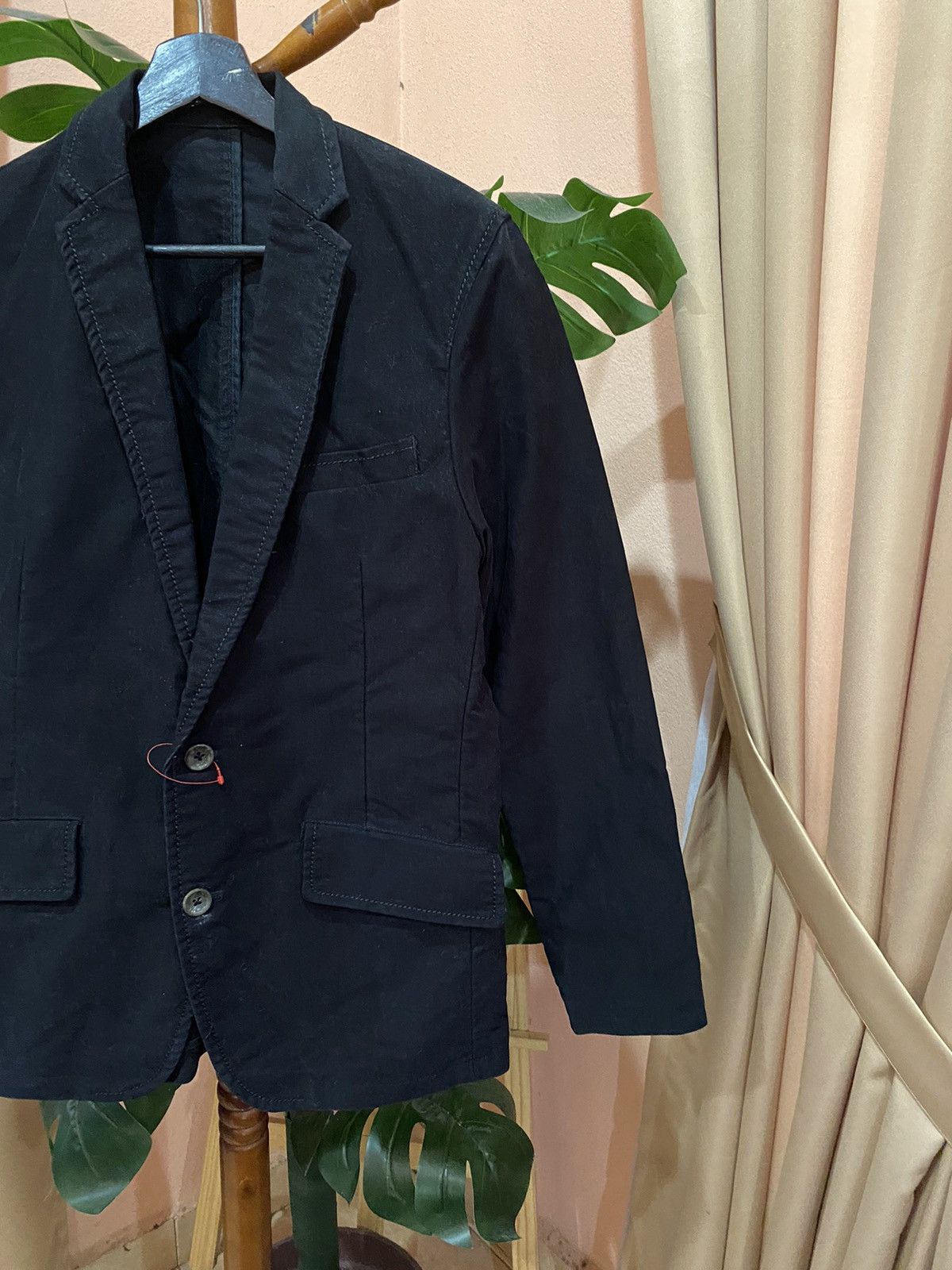 American Rag SEO Title: American Rag Cie Black Cotton Blazer Size US S / EU 44-46 / 1 - 6 Thumbnail