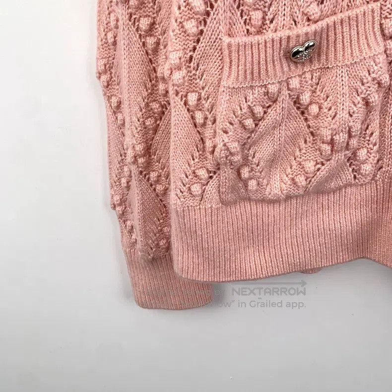 Chanel Chanel Pink mulberry silk V-neck single-breasted long-slee Size XS / US 0-2 / IT 36-38 - 4 Thumbnail