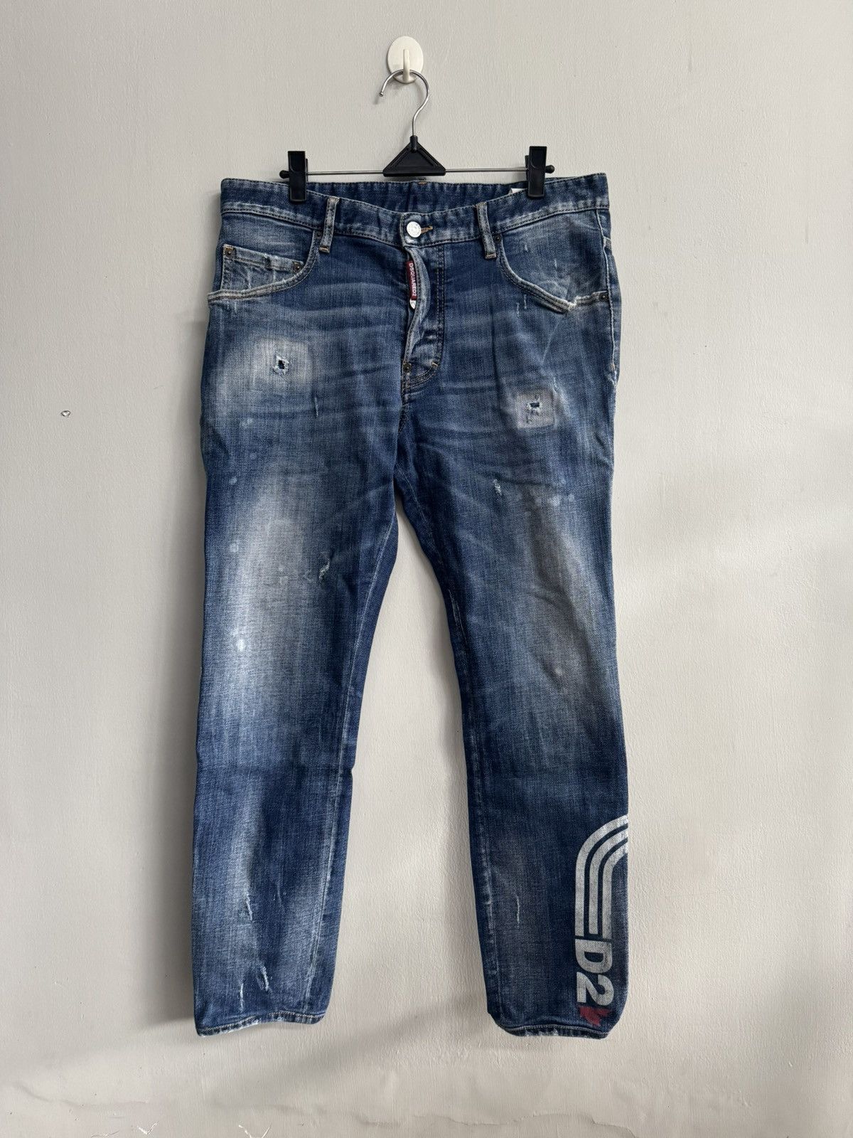 Dsquared2 SKATER JEANS DSQUARED2 CON CARNIERA Size US 32 / EU 48 - 1 Thumbnail