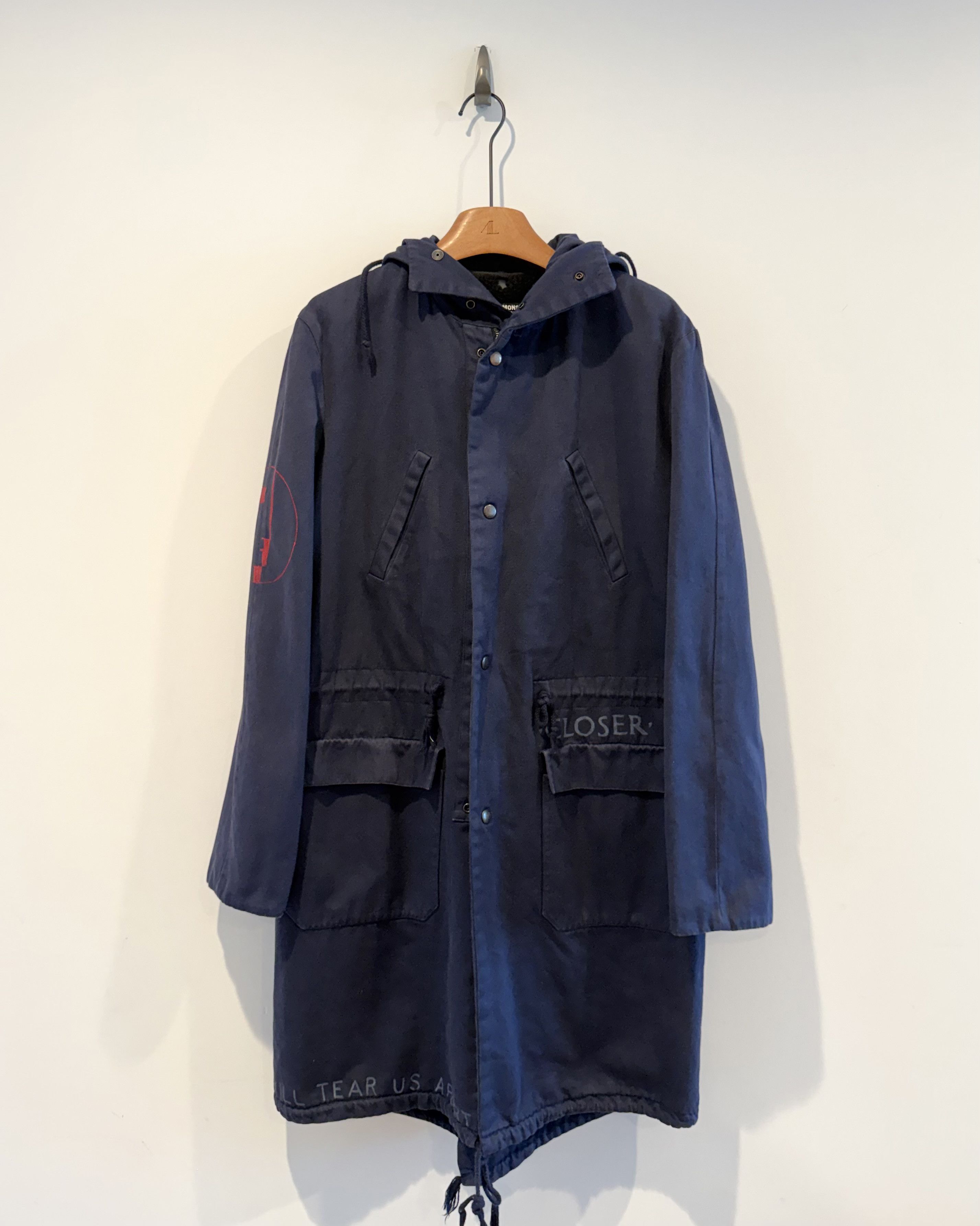 Raf Simons Raf Simons Aw2003 Closer Joy Division x New Order Parka Size US S / EU 44-46 / 1 - 2 Thumbnail